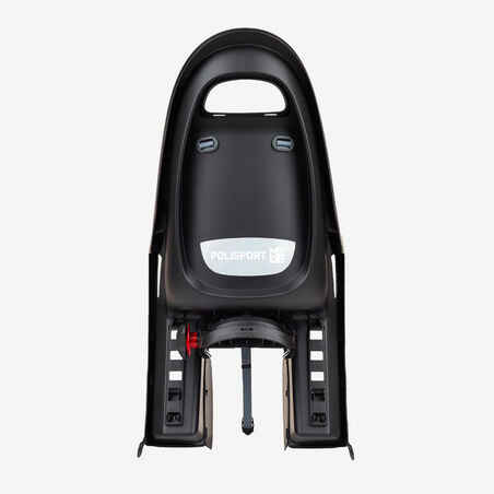 Bike Pannier Rack Child Seat Groovy - Black