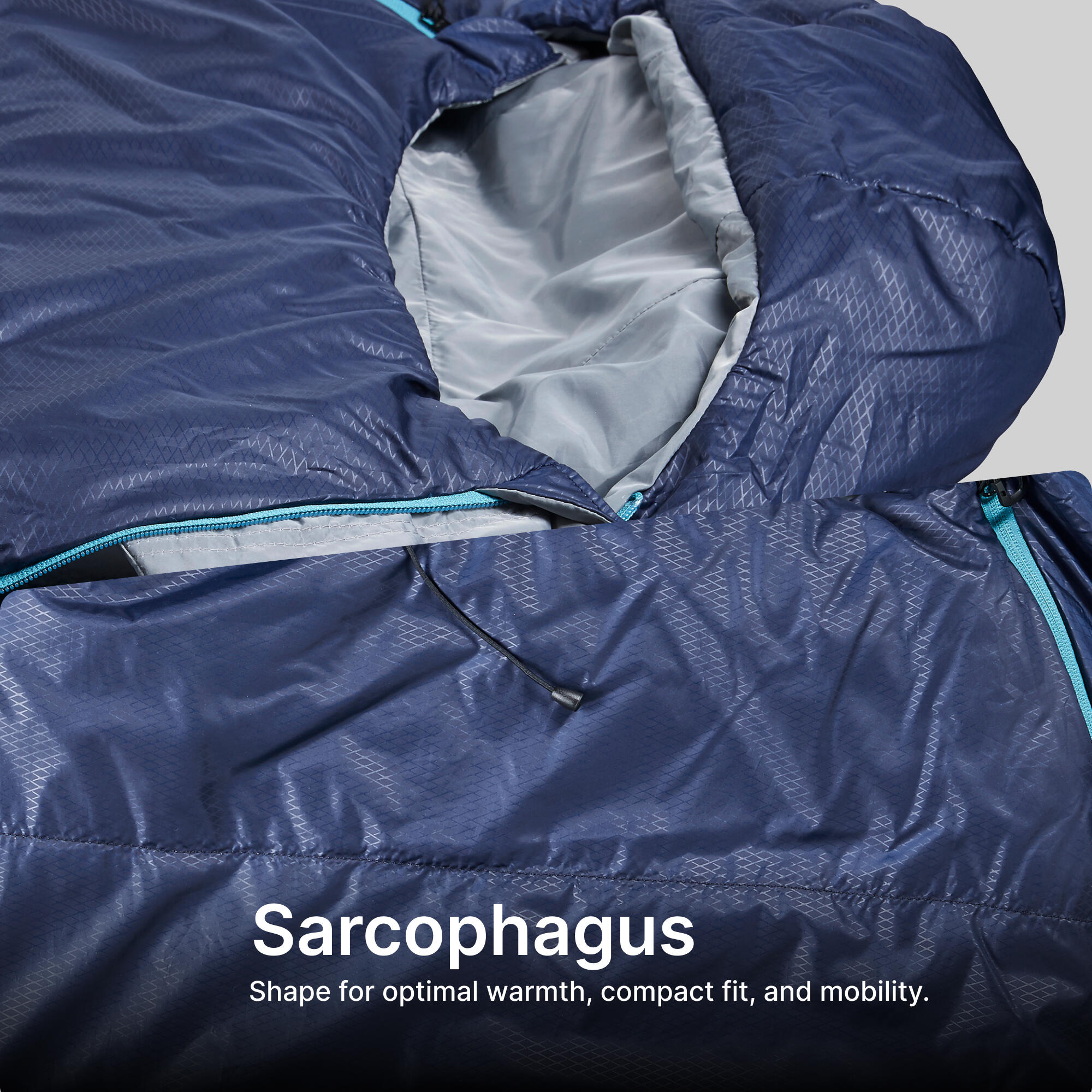 Trekking Sleeping Bag MT500 15°C - Polyester