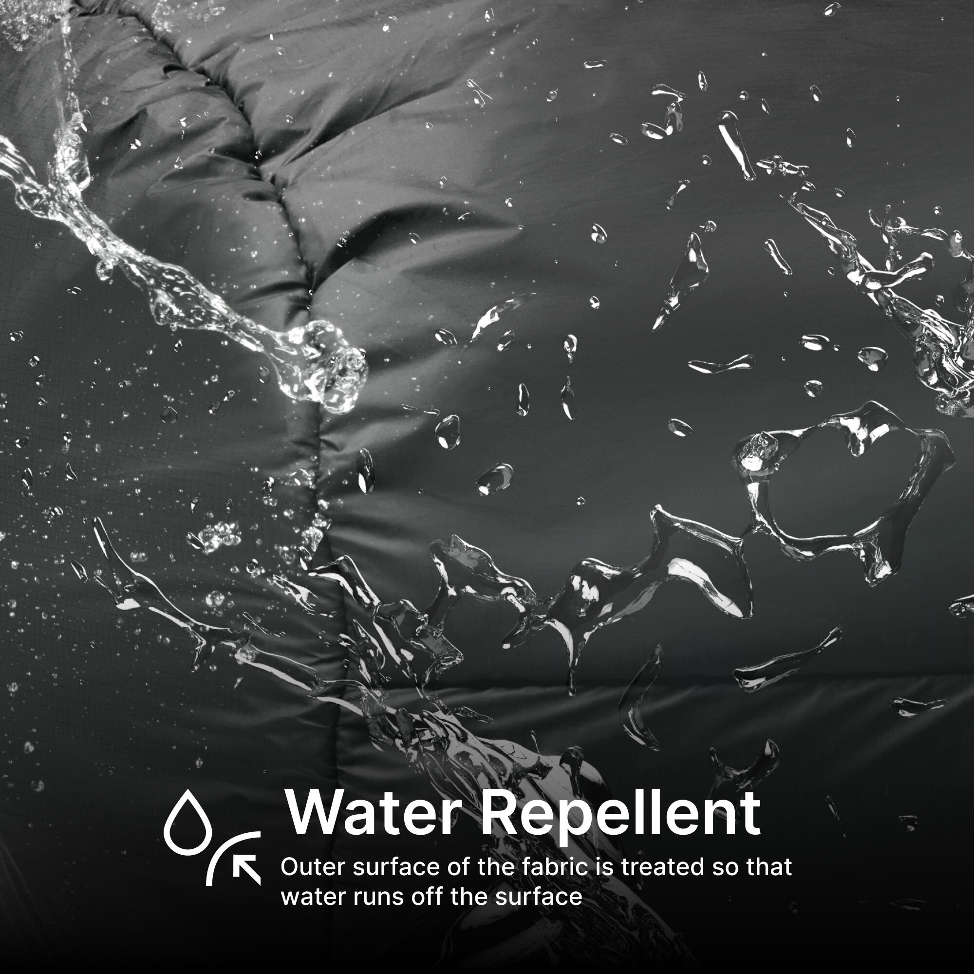 Trekking Sleeping Bag MT500 5°C Synthetic