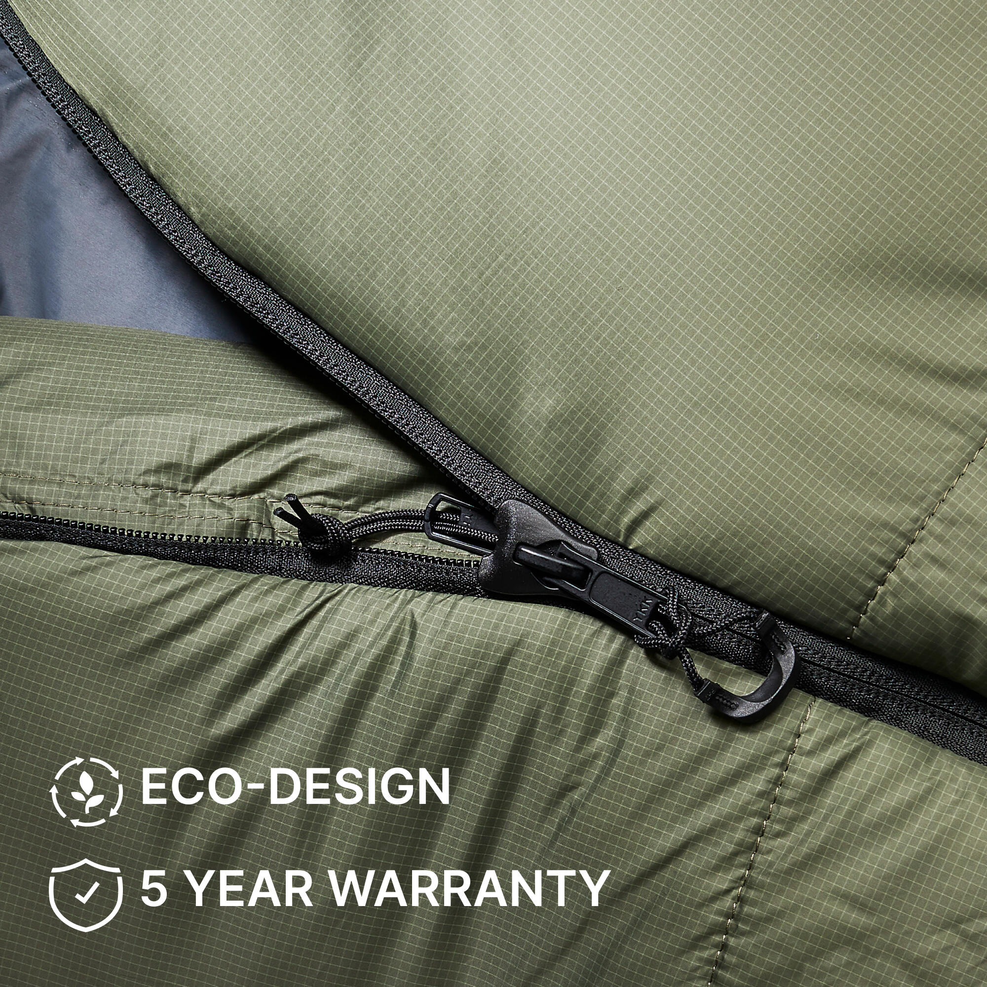 Saco de dormir guata 0ºC con forma de momia  Forclaz MT500 15/28