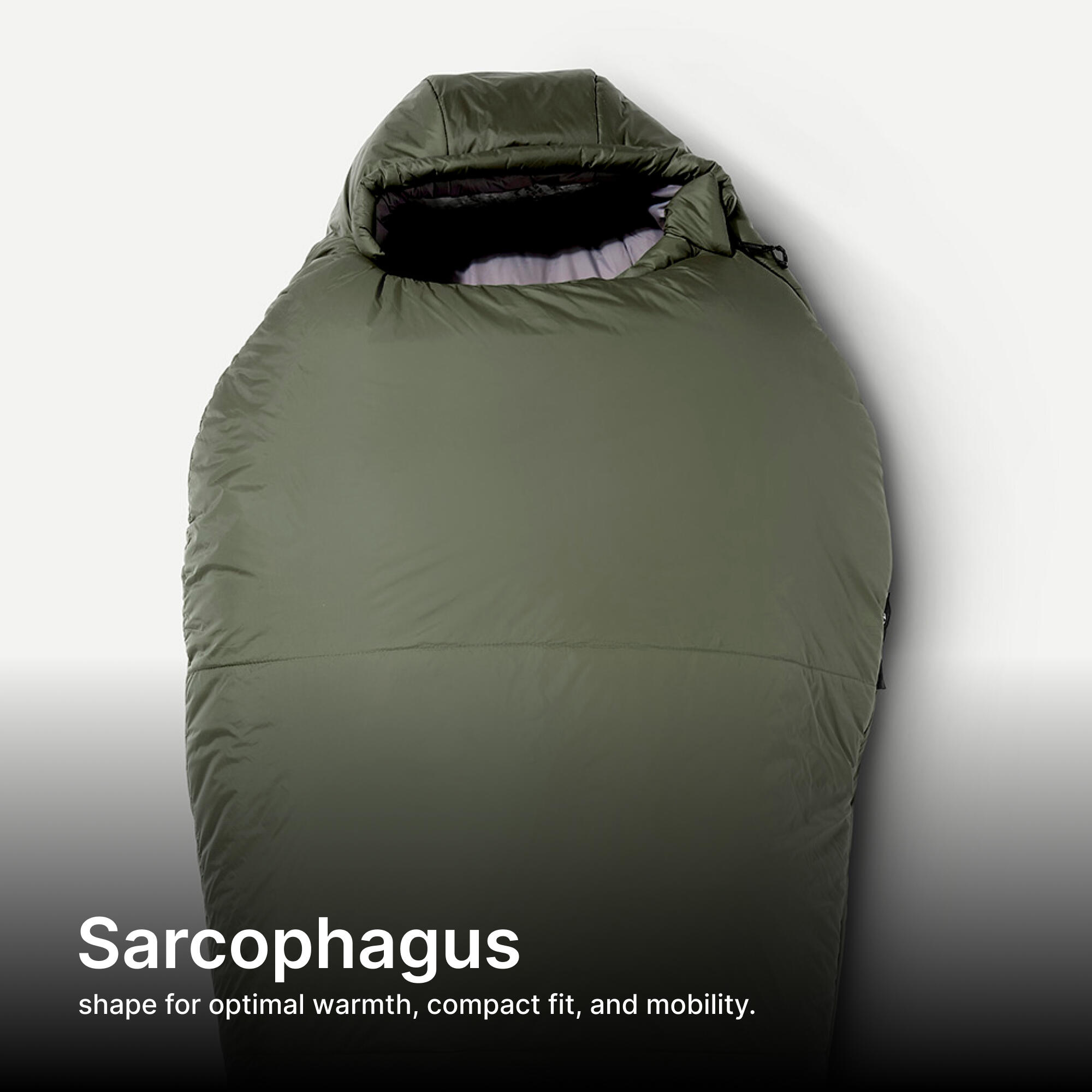 Saco de dormir guata 0ºC con forma de momia  Forclaz MT500 11/28