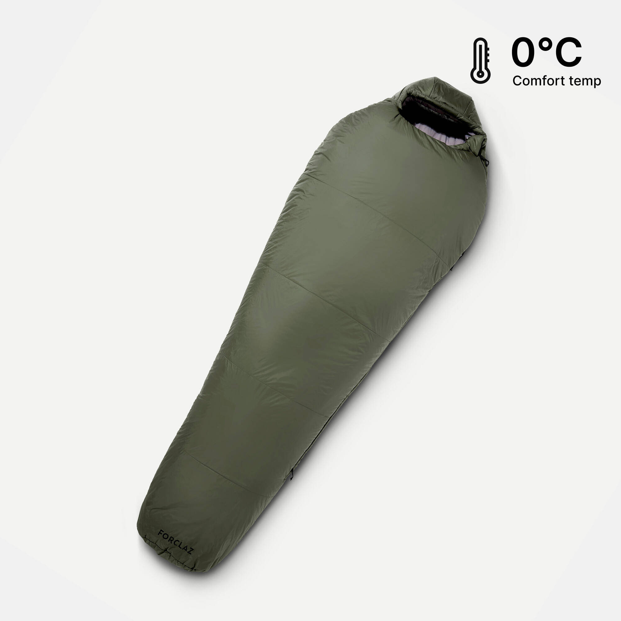 Trekking Sleeping Bag Twinnable MT500 0°C