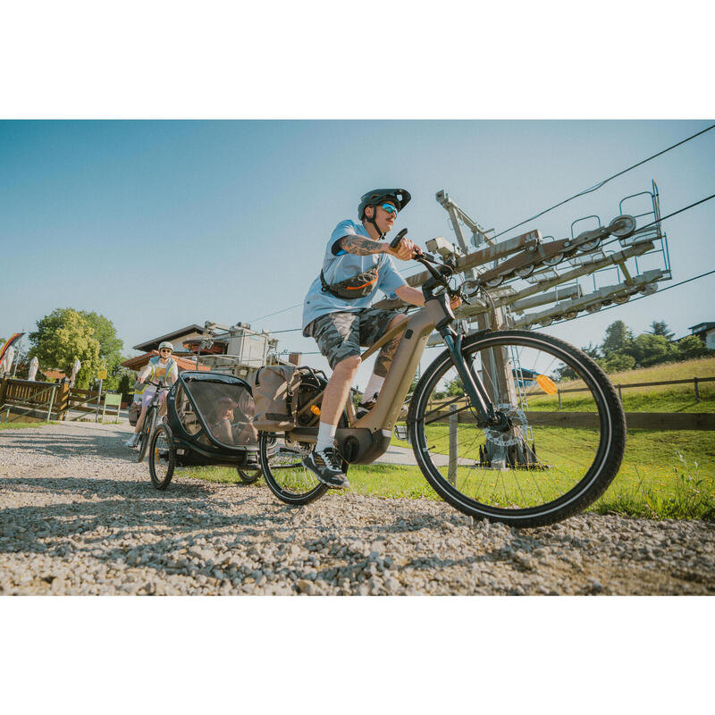 Vélo tout chemin électrique à moteur automatique owuru cadre haut, E-ACTV 900