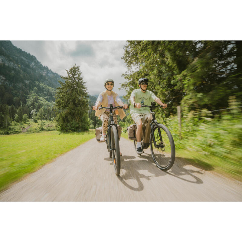 Vélo tout chemin électrique à moteur automatique owuru cadre haut, E-ACTV 900