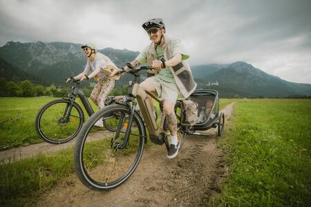 suport tehnic ciclism biciclete polivalente pentru plimbări btwin