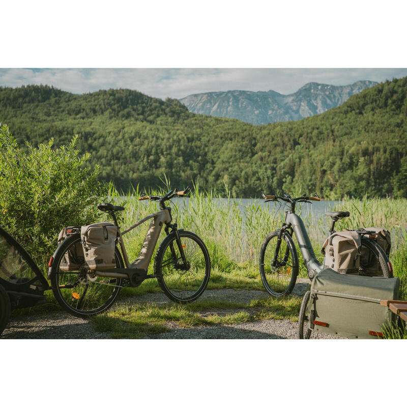Vélo tout chemin électrique à moteur automatique owuru cadre haut, E-ACTV 900