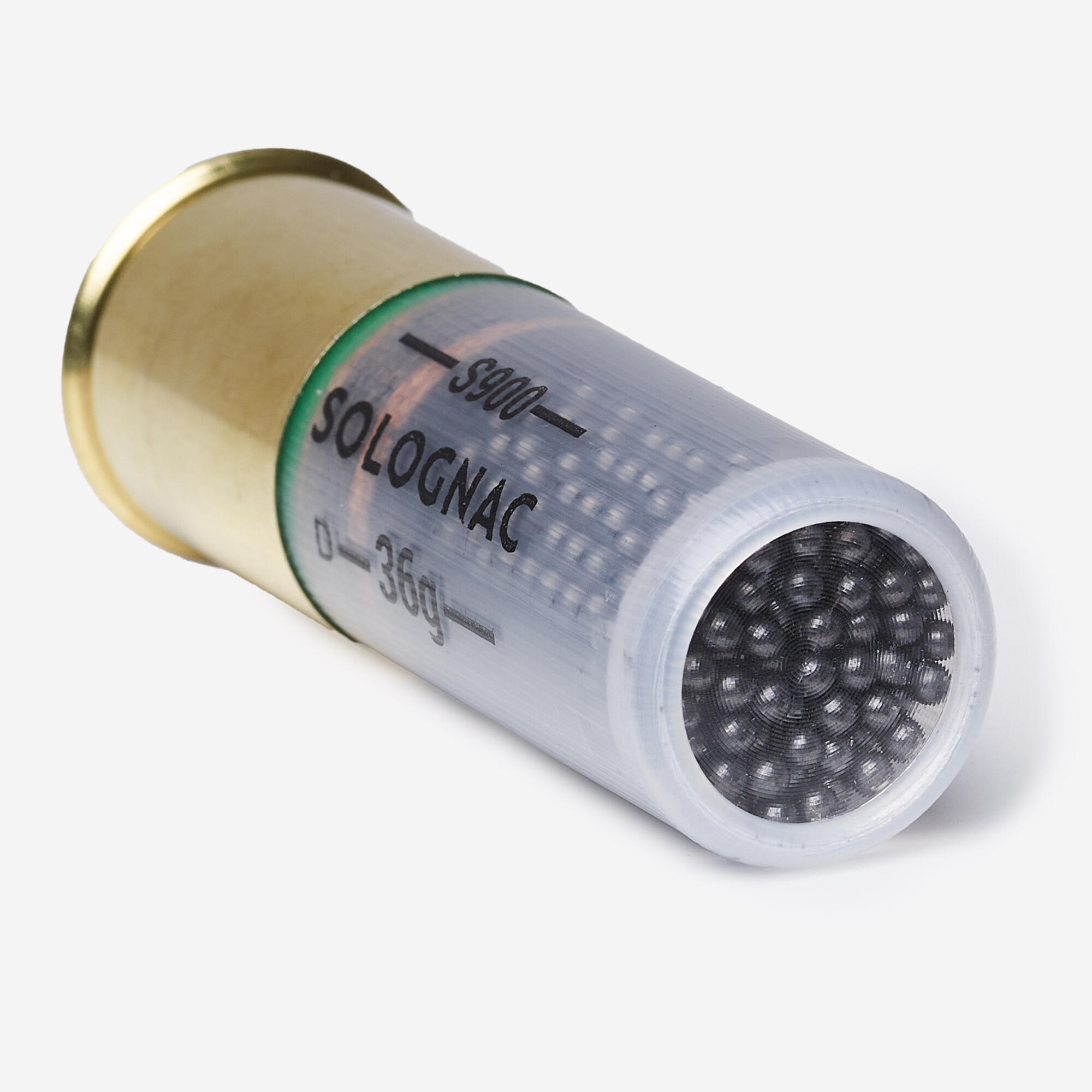 Cartucho Solognac S900 Impact ARX 36 g Calibre 12/70 Perdigón N.° 8 x25 2/5