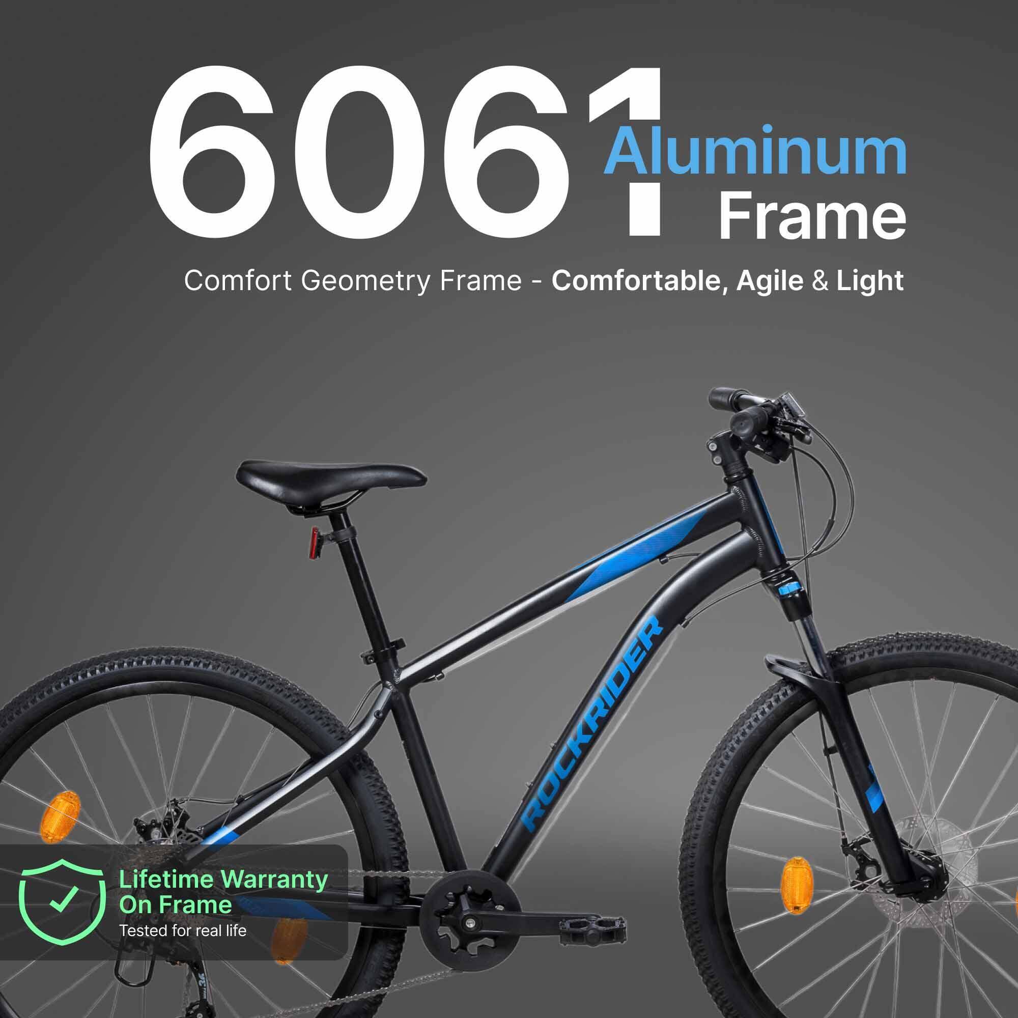 Mountain Bike Rockrider ST120 - Disc Brakes, Aluminium Frame, 1x9 Speed, 27.5in -  3