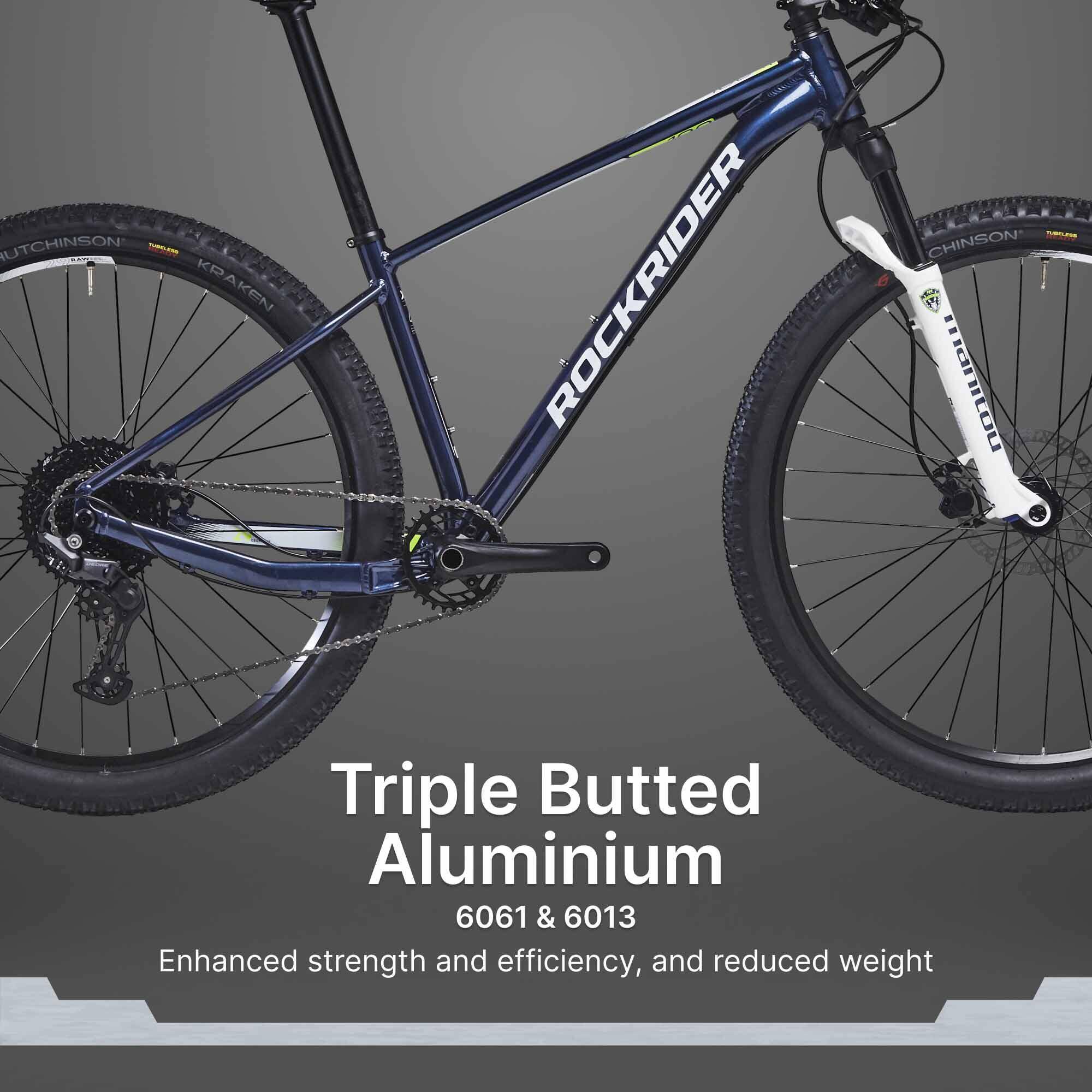 Mountain Bike Rockrider XC100 - Shimano Deore, Manitou Markhor, Tektro Hydraulic -  3