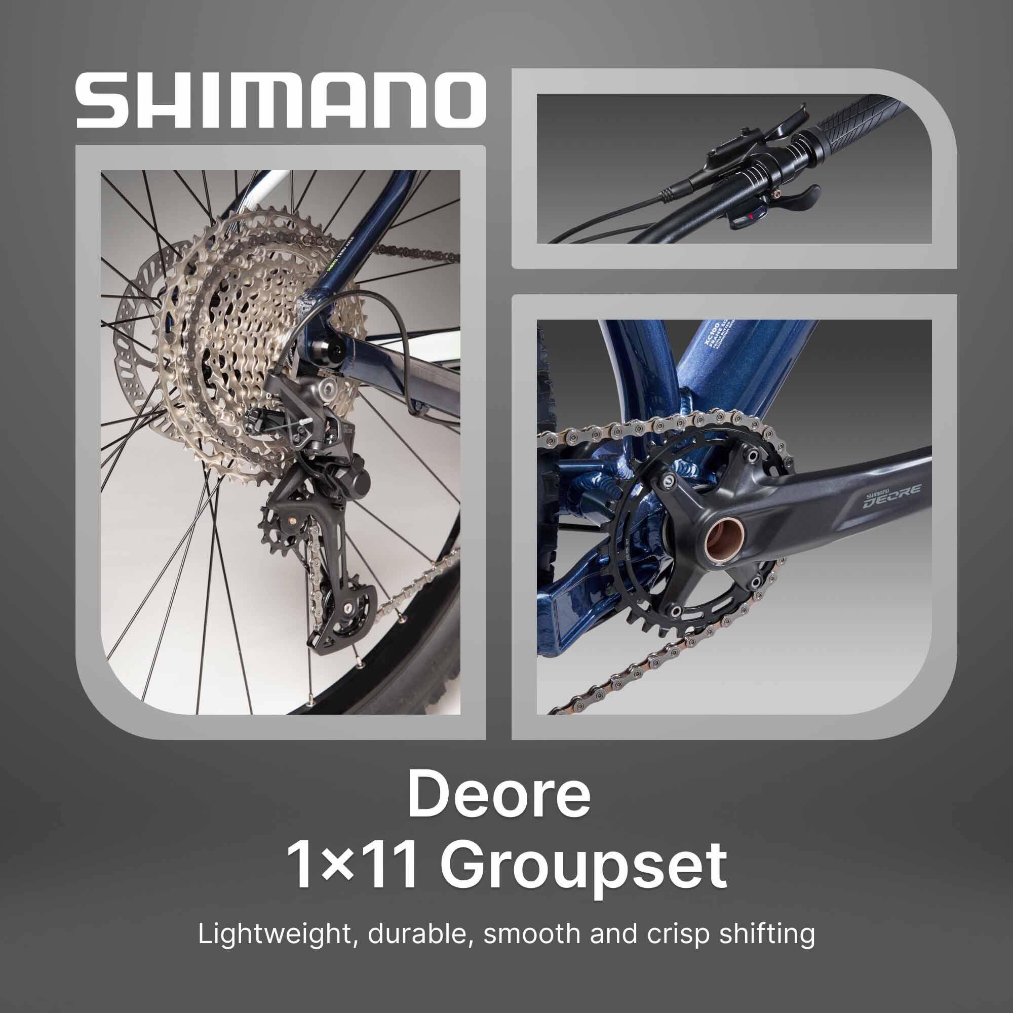 Mountain Bike Rockrider XC100 - Shimano Deore, Manitou Markhor, Tektro Hydraulic -  5