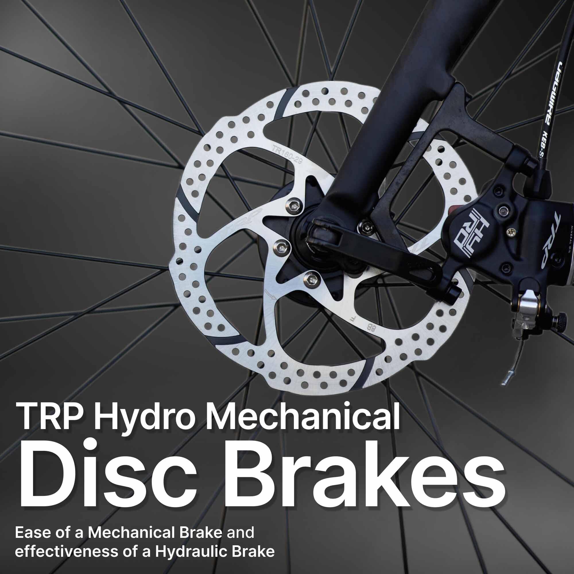 Road Bike Triban RC520 - Shimano 105 2x11, Hydro Mechanical Disc, Carbon Fork