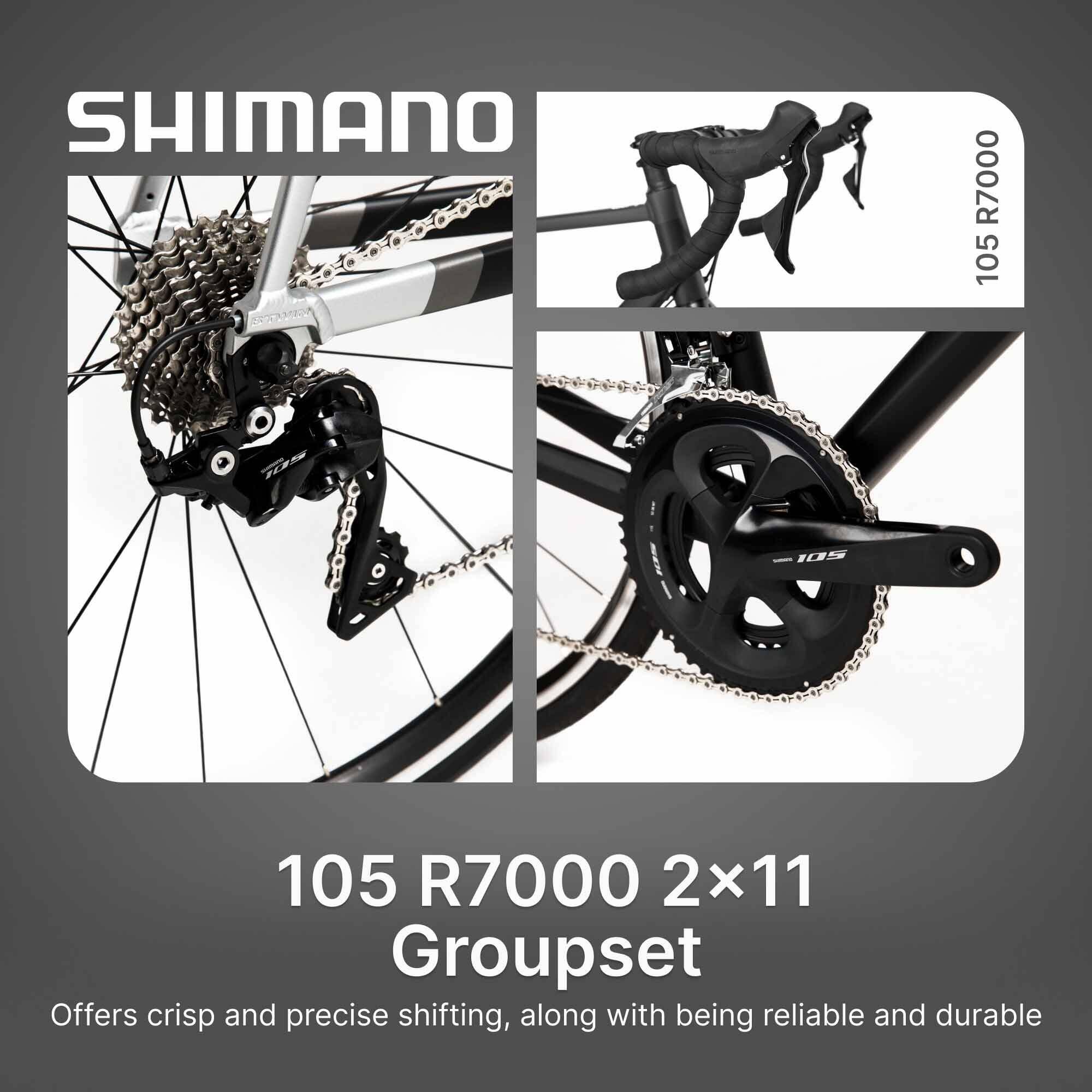 Road Bike Van Rysel RCR900 AF - UCI Approved, Shimano 105 Groupset, 9.2kg in M -  4