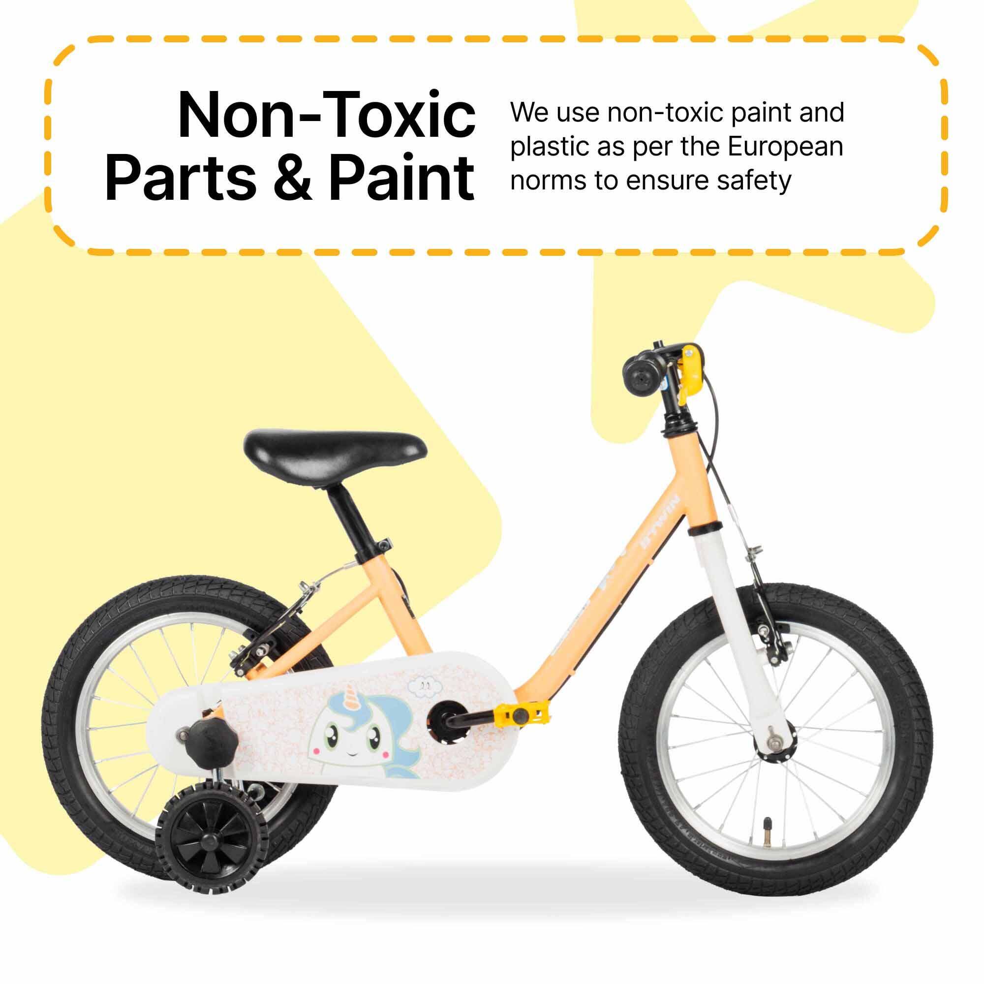 Kids Cycle 3 - 4 years (14 inch) - Unicorn -  5