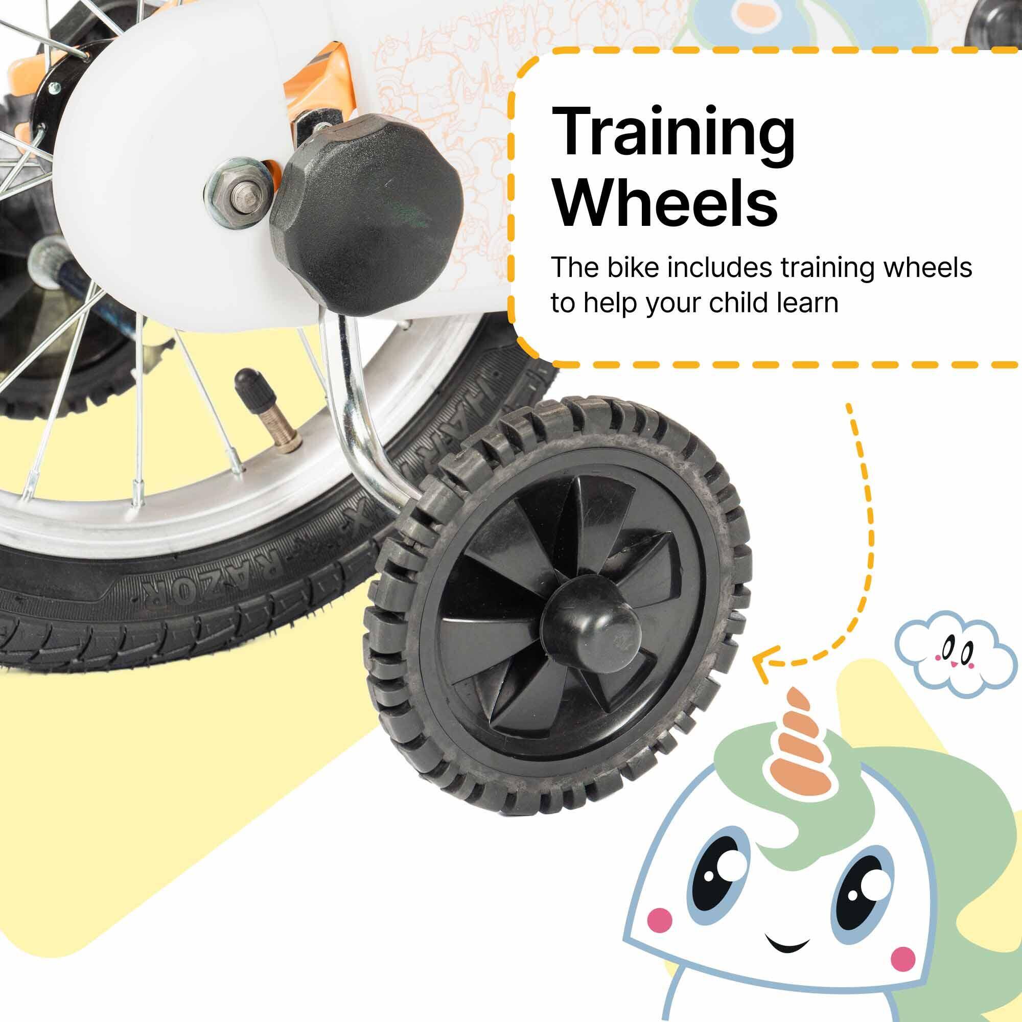 Kids Cycle 3 - 4 years (14 inch) - Unicorn