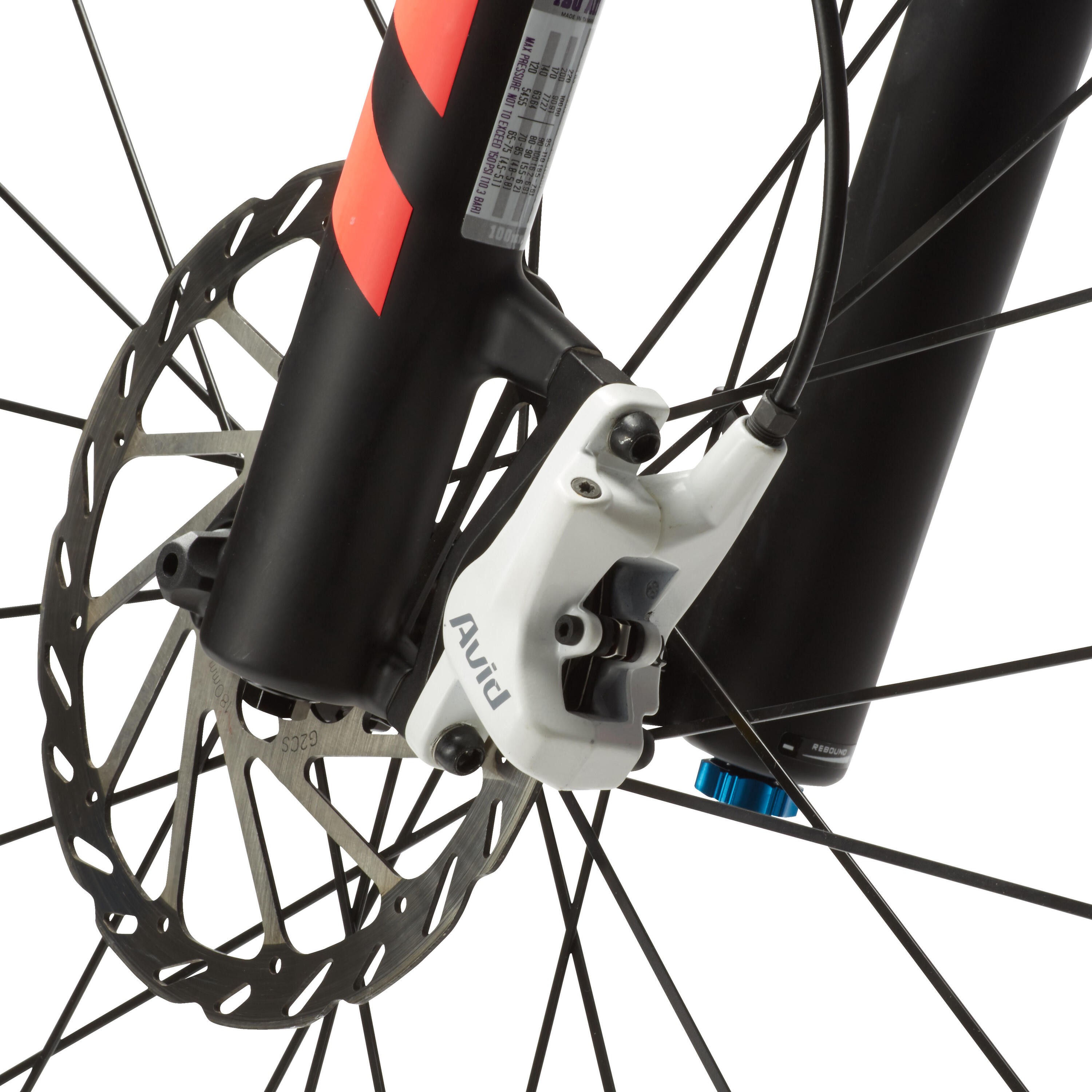 MOUNTAINBIKE BTWIN RAFAL 720 27.5" BLAUW/ZWART/ROZE 13/23