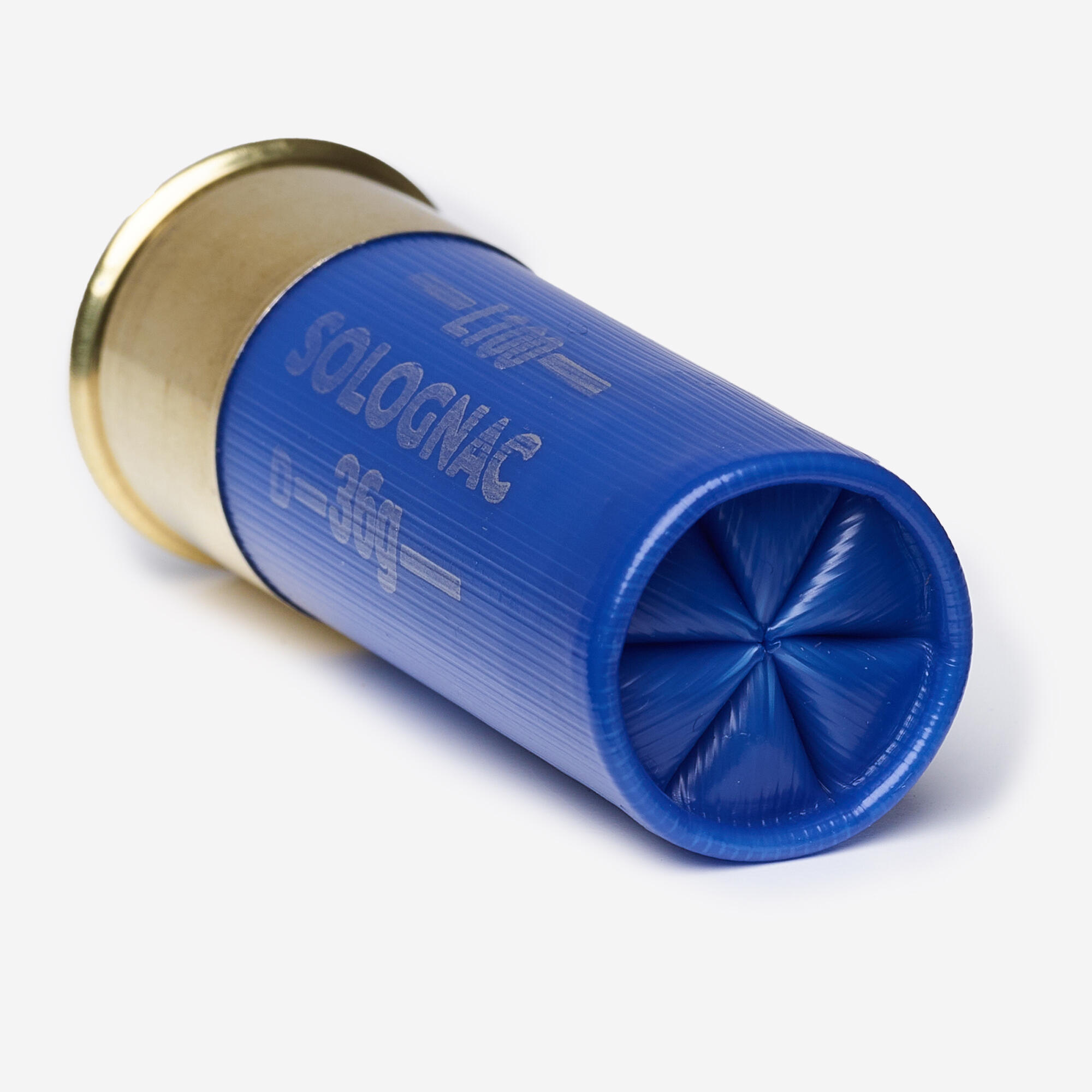 Cartucho caza solognac L100 36 g Calibre 12/70 Perdigón N.° 7,5 X25 2/5