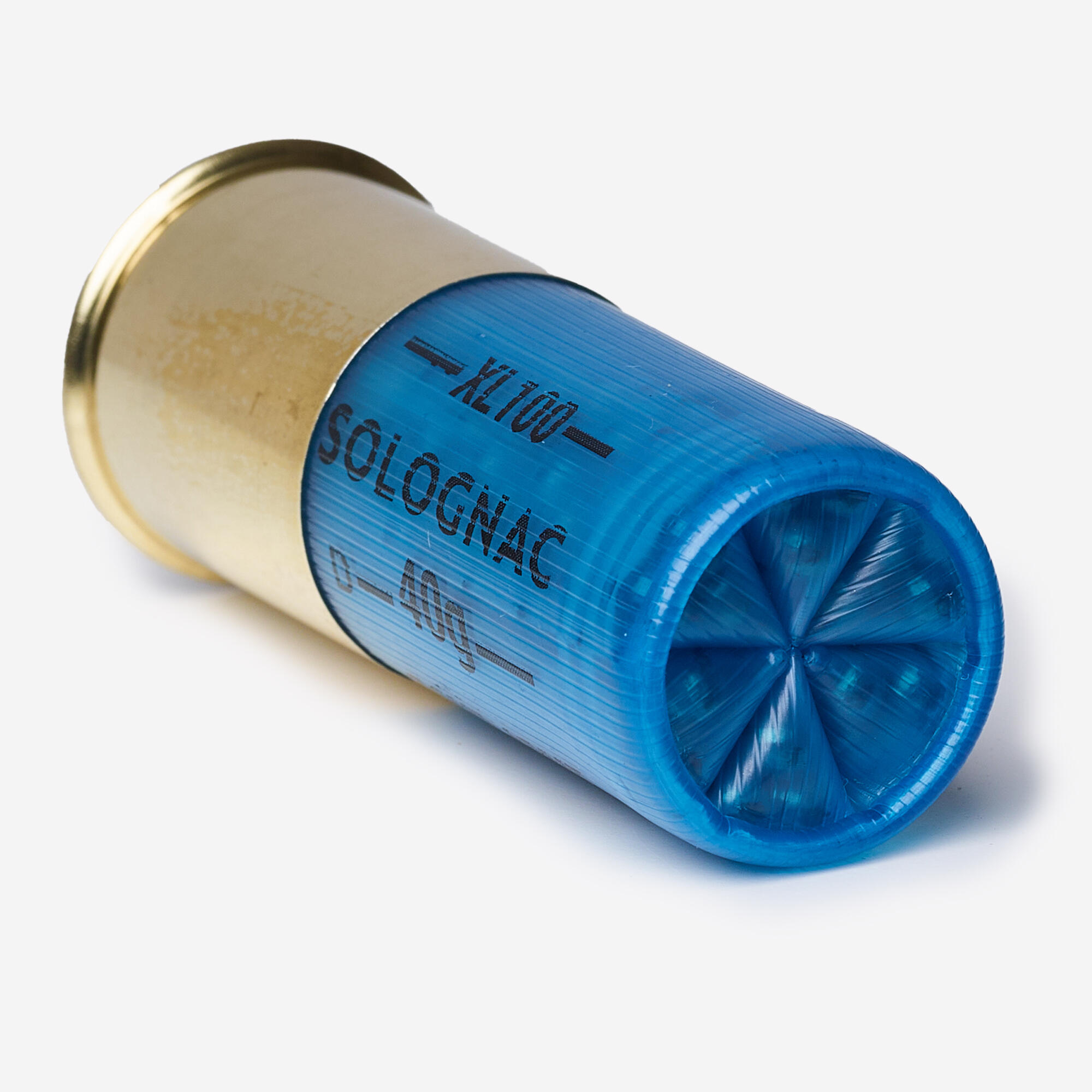 Cartucho Caza Solognac XL100 40 g Calibre 12/70 Perdigón N.° 4 x25 2/5