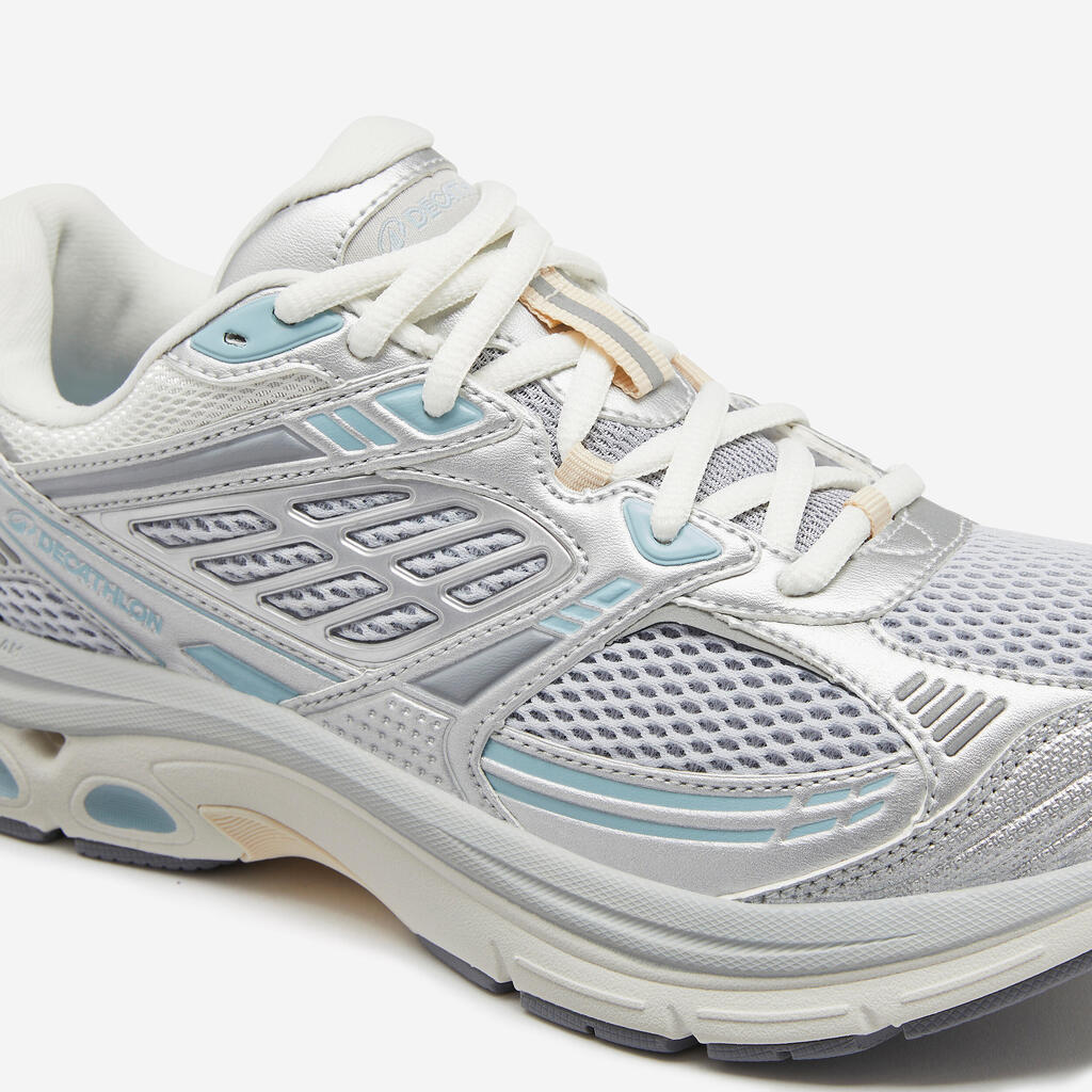 Baskets Femme, RR2K gris, bleu clair et beige