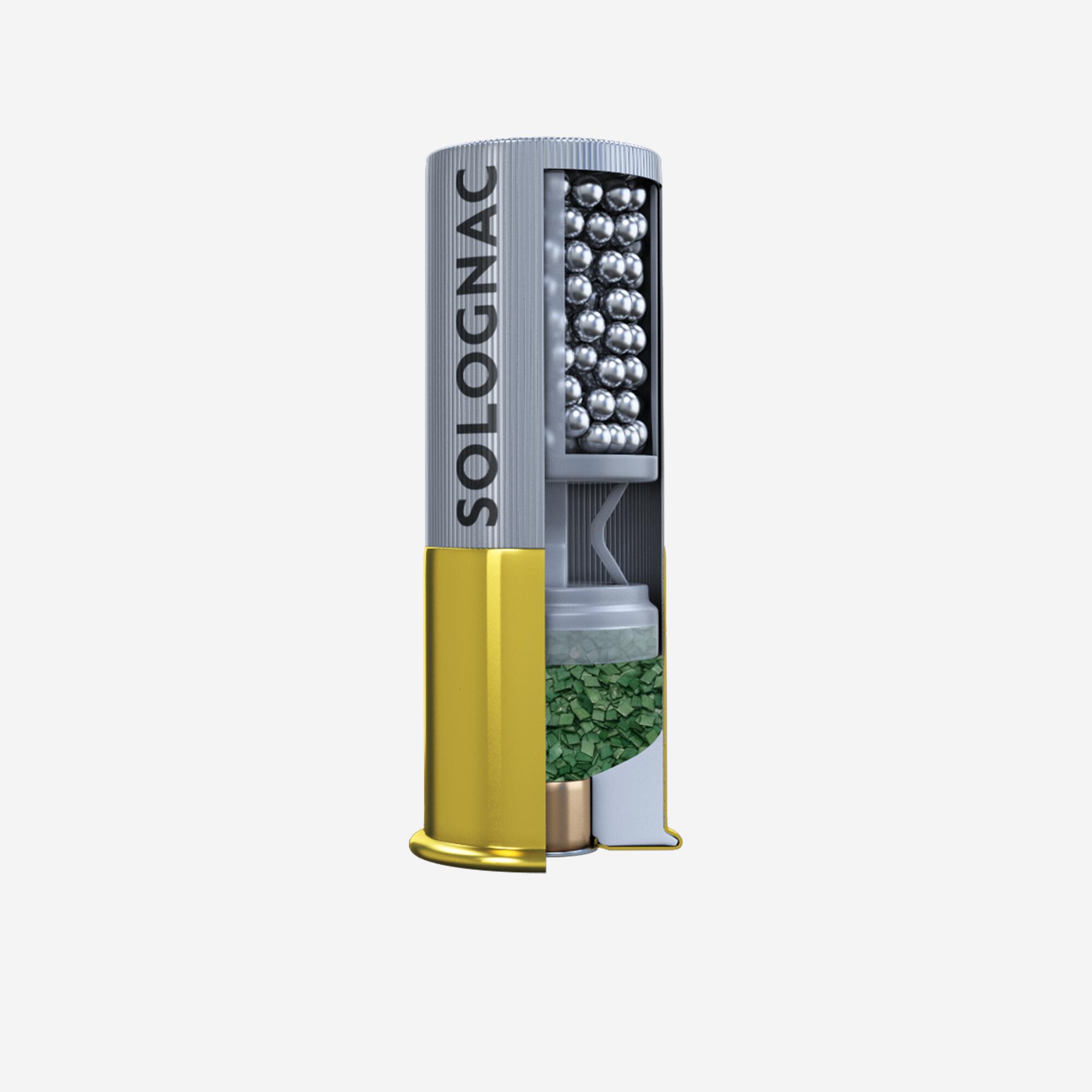 CARTOUCHE XL900 50g IMPACT CALIBRE 12/76 PLOMB NICKELE N°6 X25 2/5