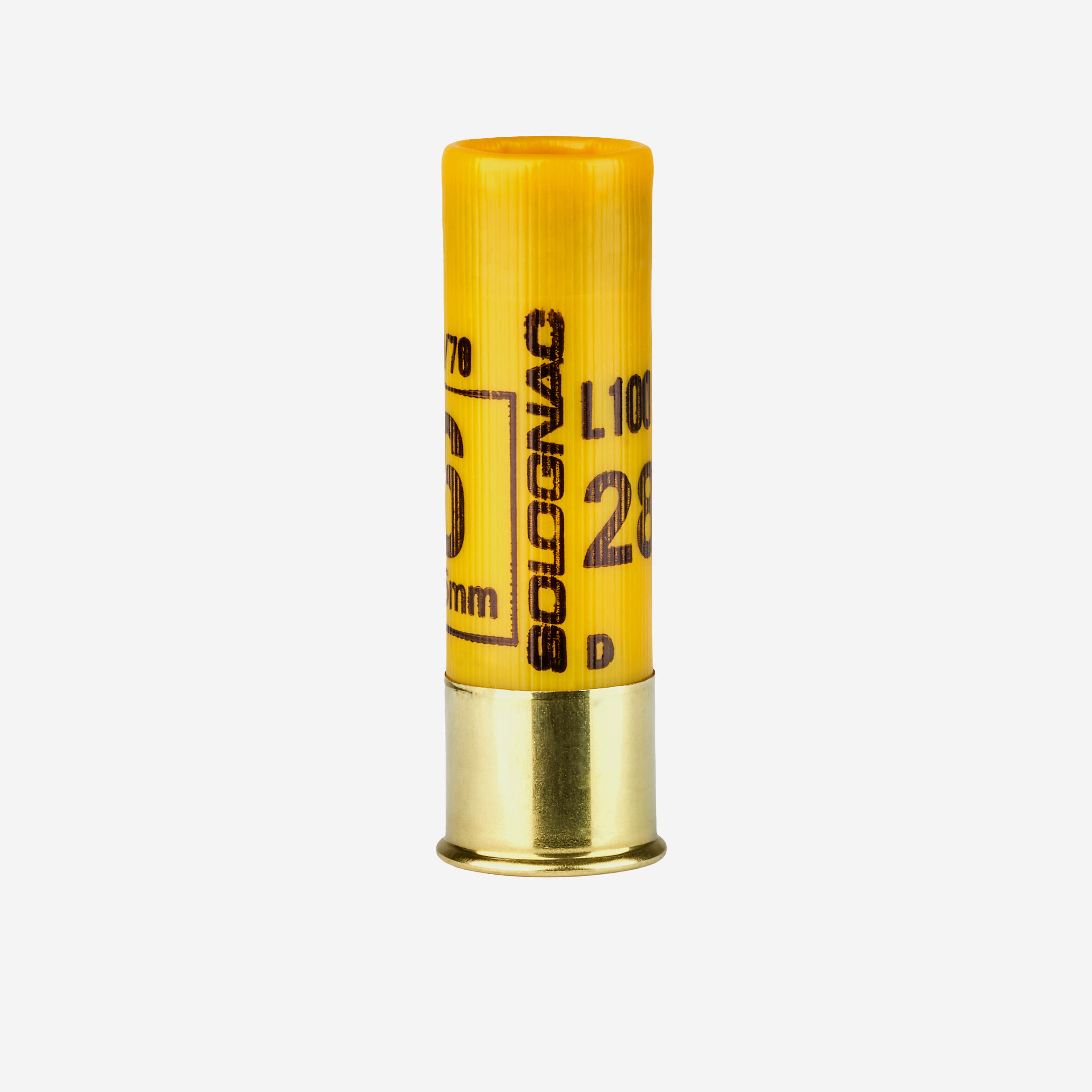 Cartucho Solognac L100 28 g Calibre 20/70 Perdigón N.° 7 x25 4/5