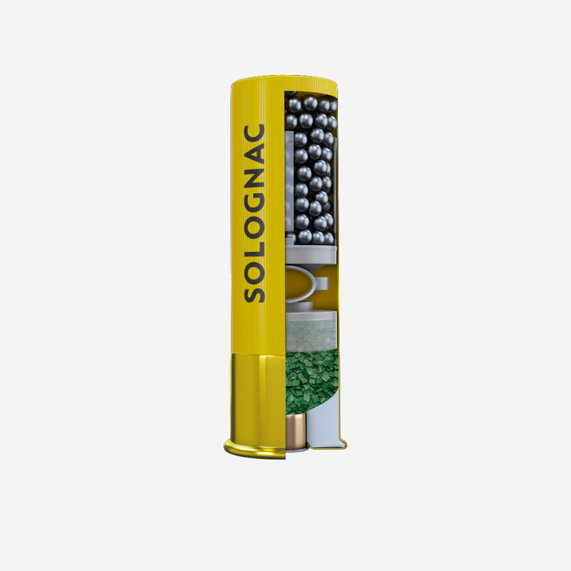 Cartucho Solognac L100 28 g Calibre 20/70 Perdigón N.° 7 x25 3/5