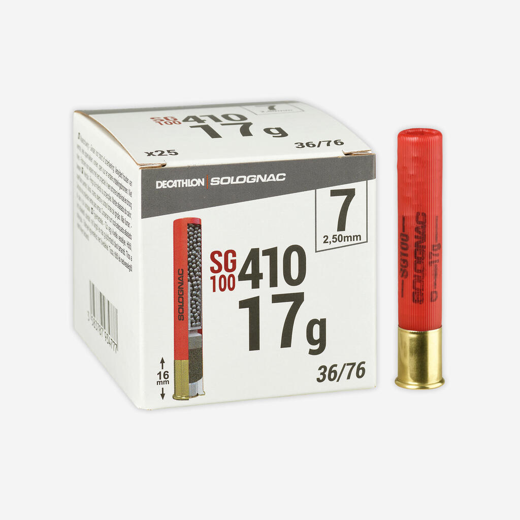 CARTRIDGE SG100 410 SHOT 7 x25