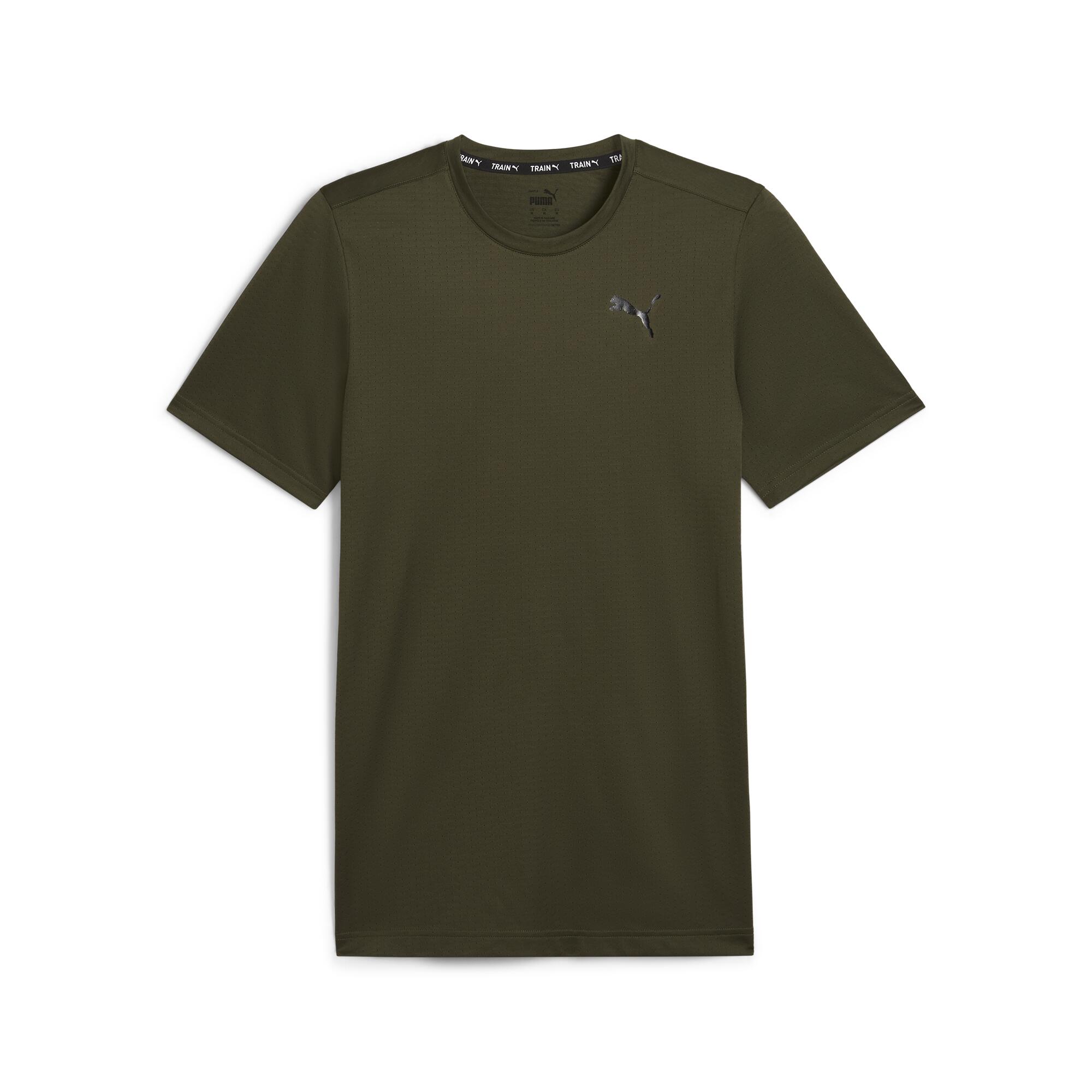 Puma Men's Train Fav Blaster T-Shirt - Dark Olive