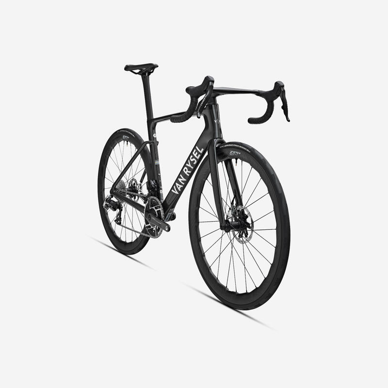 Bicicletă șosea RCR PRO SRAM RED AXS SENZOR PUTERE ZIPP353 NSW Negru strălucitor
