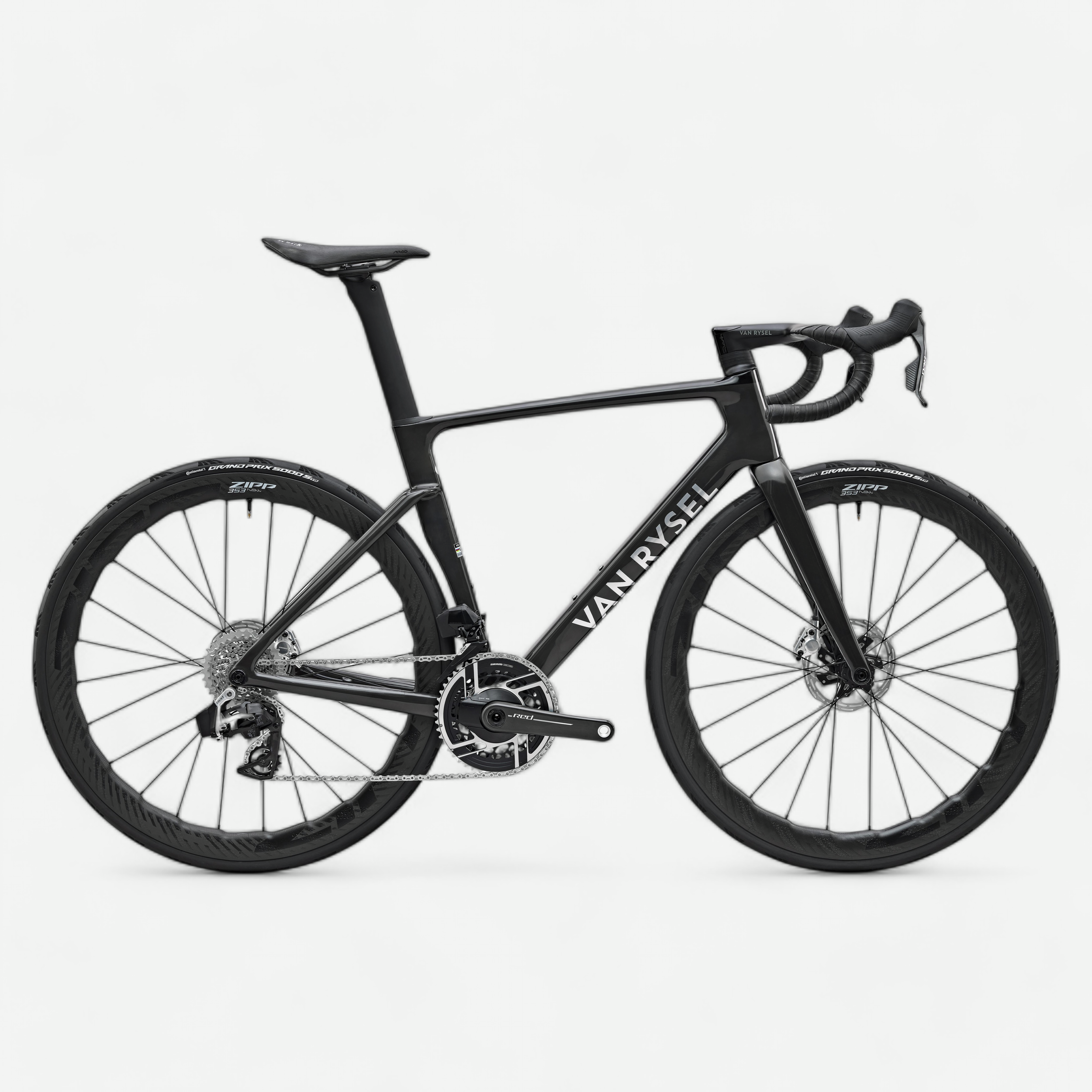 Velo de route rcr pro sram red axs capteur puissance zipp 353 nsw black shiny - Vélos & Accessoires - VAN RYSEL- Clubs - Entreprises - Collectivités - Associations