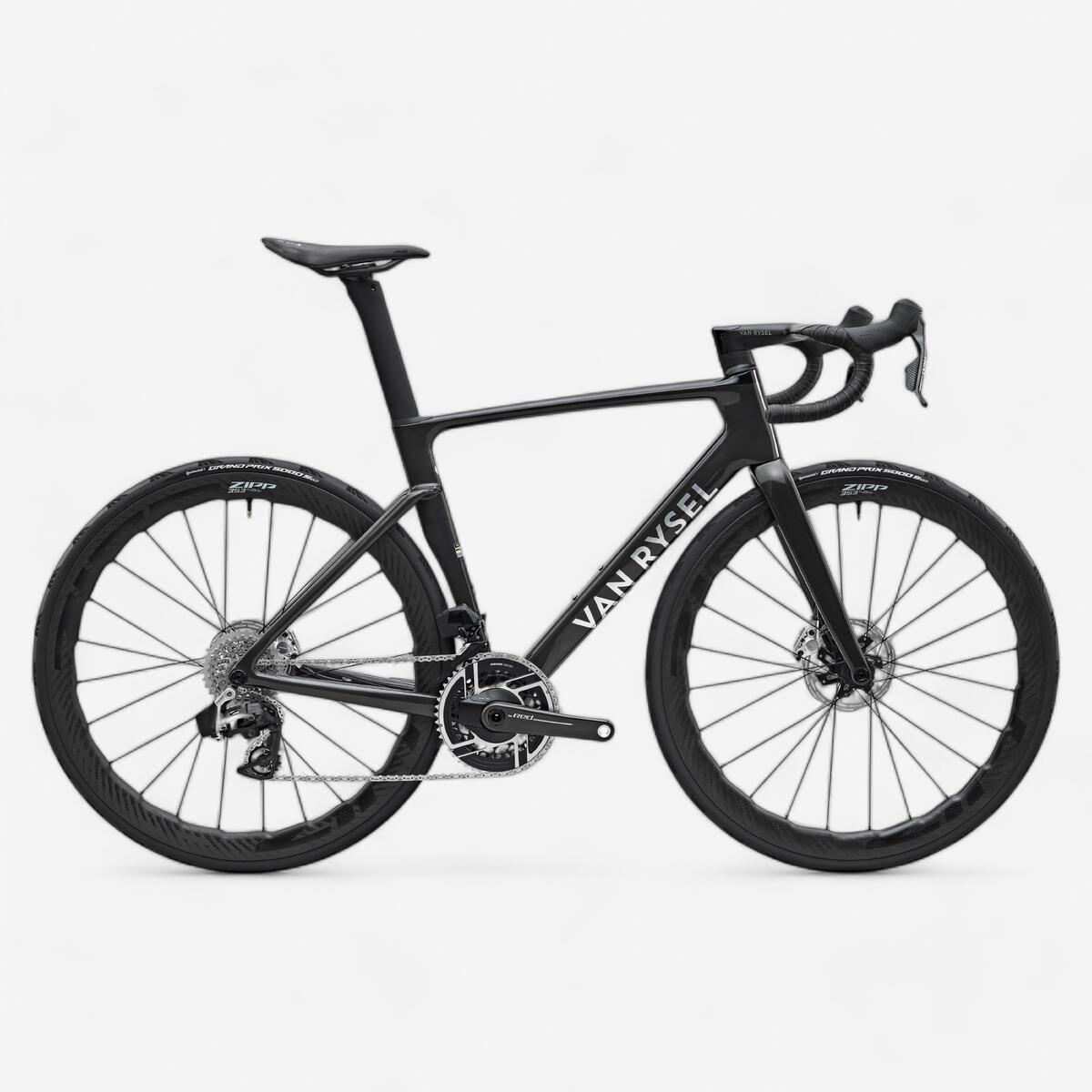 Velo de route rcr pro sram red axs capteur puissance zipp 353 nsw black shiny