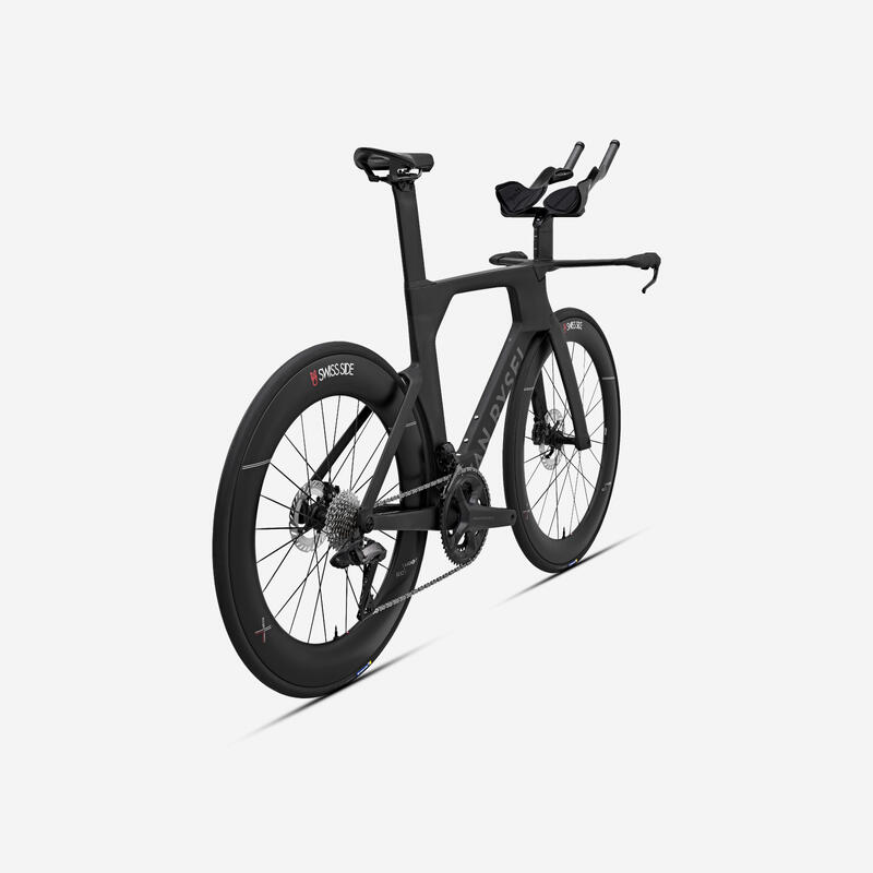 Triatlonové kolo XCR UCI Shimano Ultegra Di2 2×12 rychlostí se snímačem výkonu