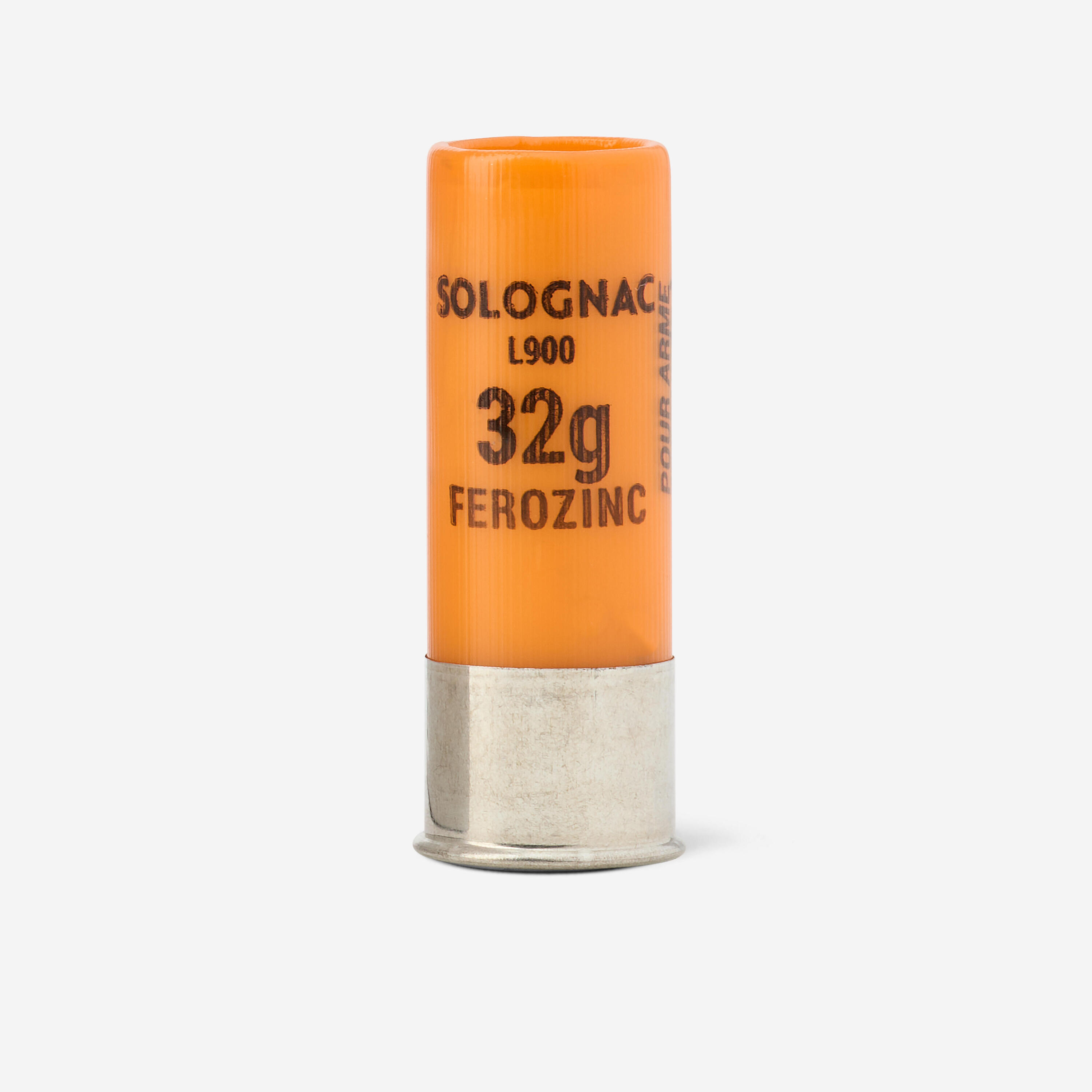 Cartucho Solognac L900 BD 32 g Calibre 12/70 Perdigón Ferozinc N.° 4 x25 3/5