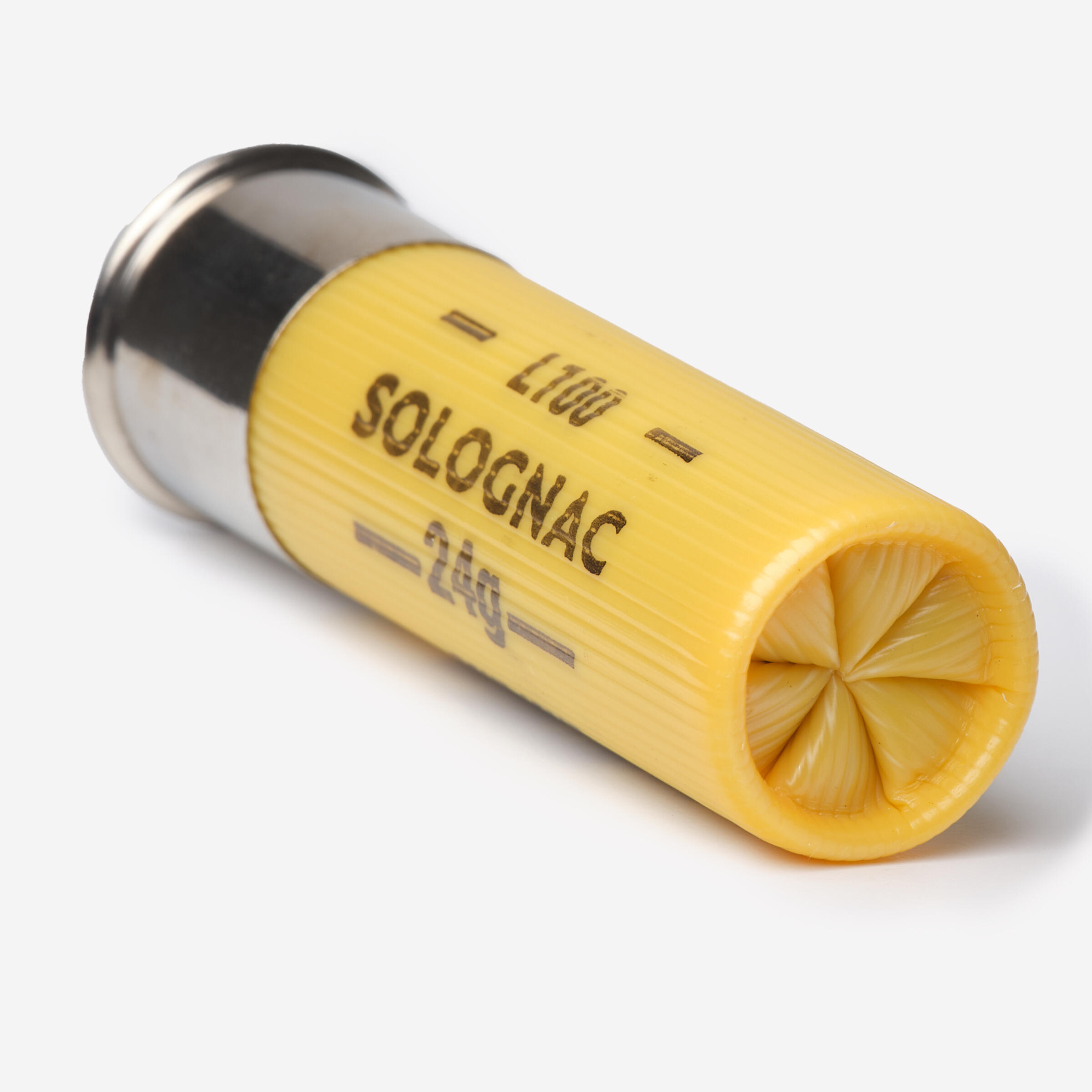 Cartucho Solognac L100 24 g Calibre 20/70 Alta Presión Perdigón Acero N.° 4 x25 2/4