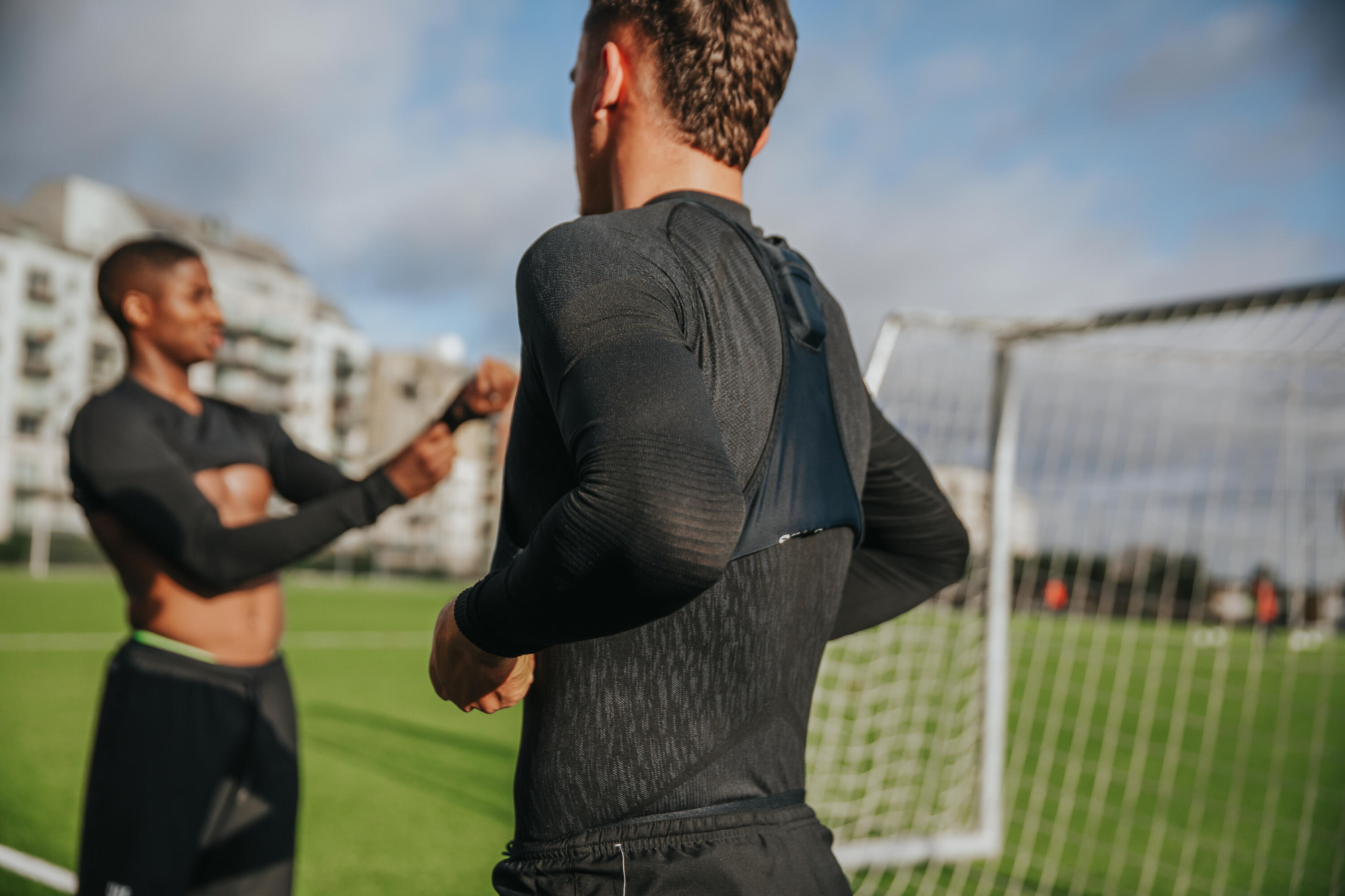 Soccer Long-Sleeved Seamless Thermal Base Layer Top, Keepdry 8/18