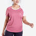 Women Badminton T-shirt sensation 530 Pink White