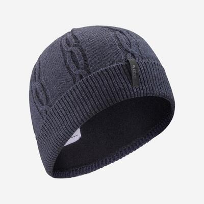 Berretto sci bambino TORSADE WOOL azzurro