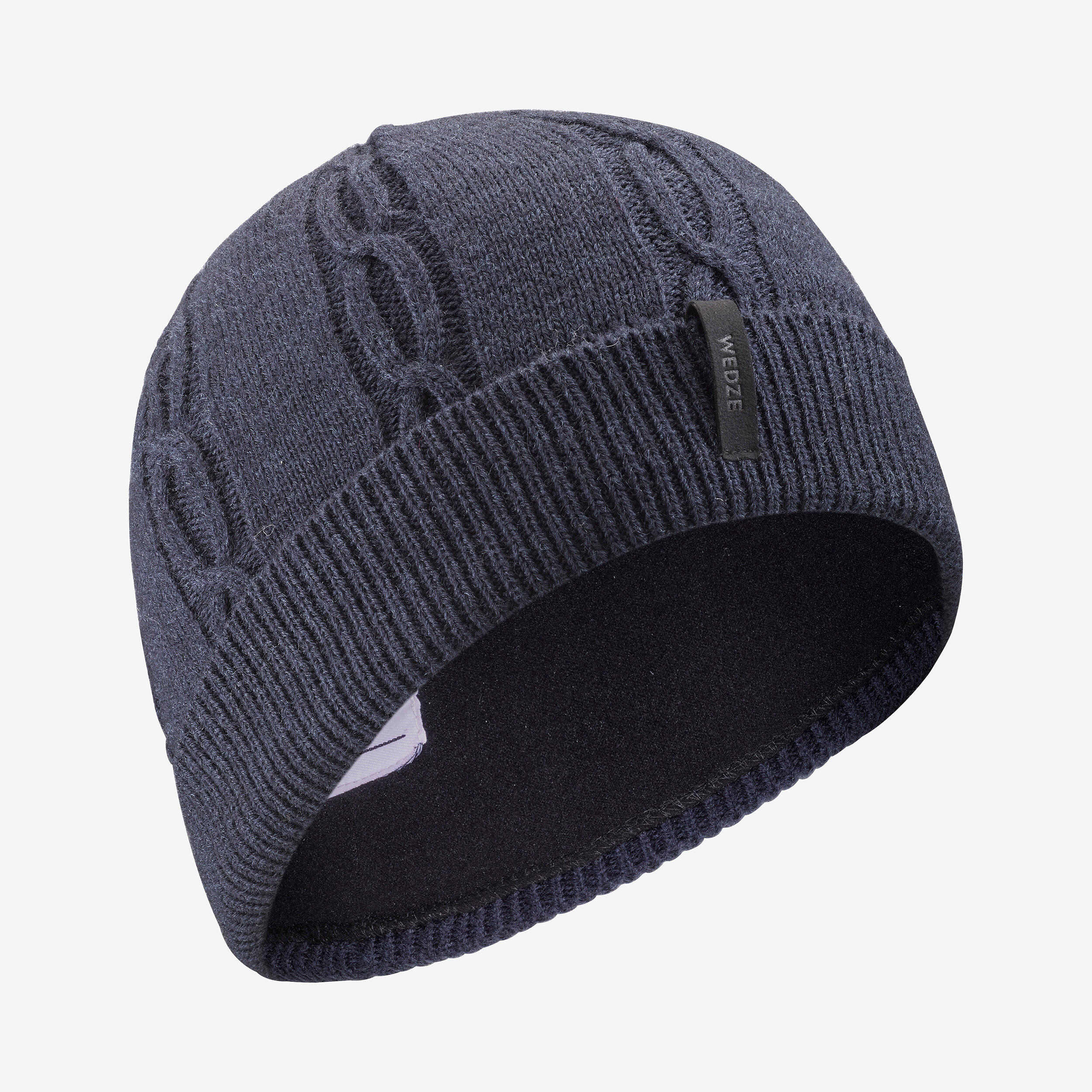 Cappello di lana per bambini, twist blu