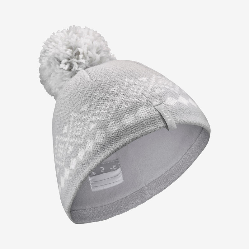 Bonnet bébé et tour de cou - WARM gris