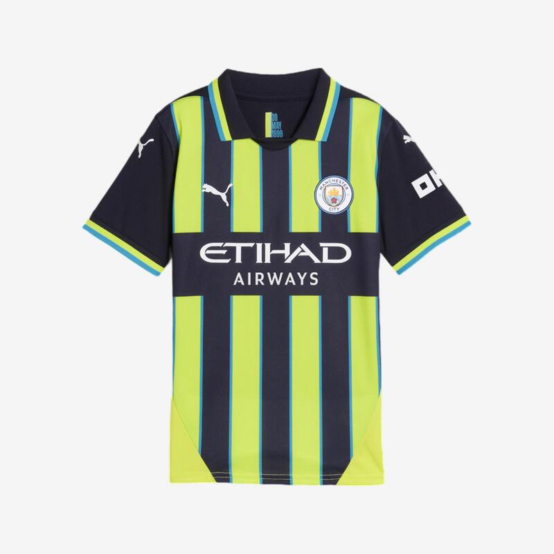 Camiseta 2.ª equipación Manchester City temporada 24/25 Niño