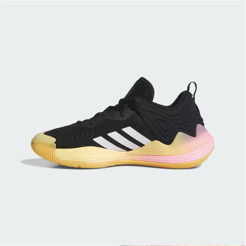 Scarpe basket adulto ADIDAS D ROSE SON OF CHI III nero-rosa-giallo