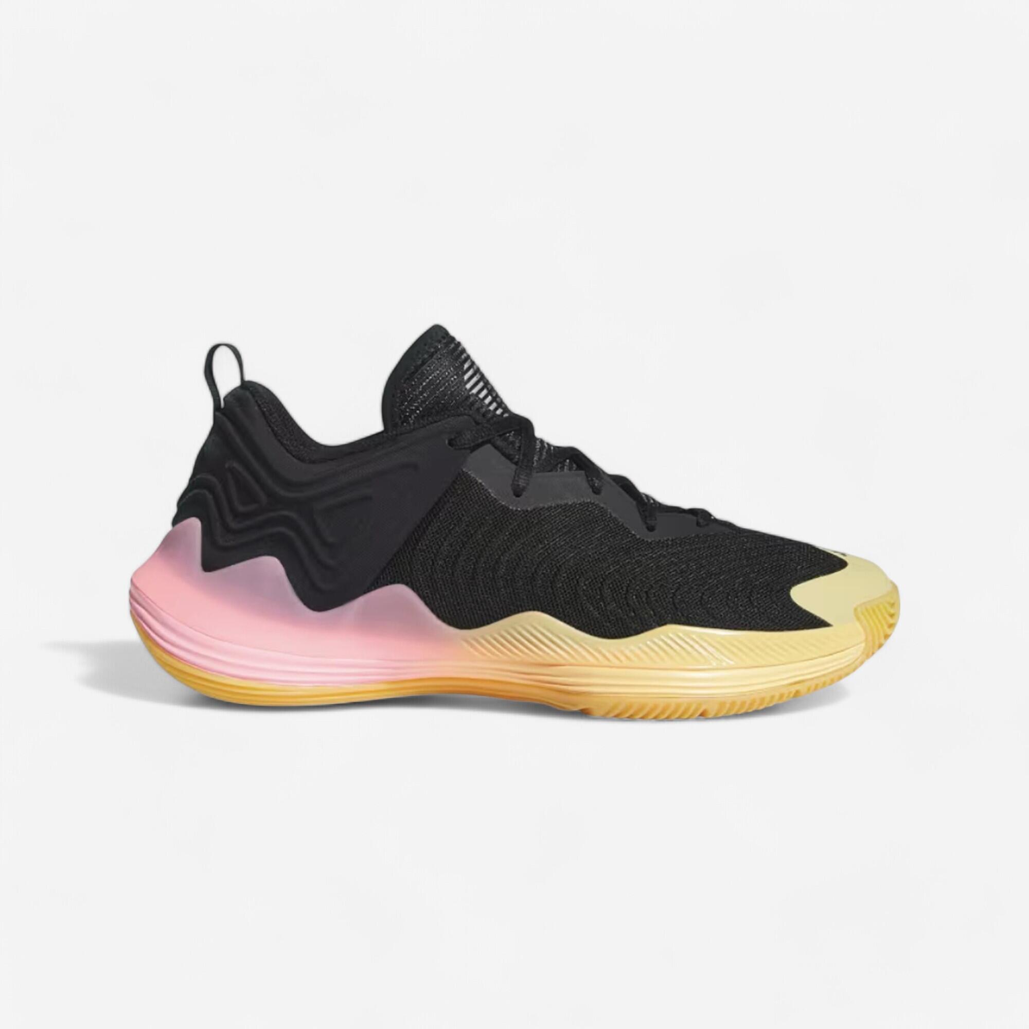 ADIDAS Scarpe basket adulto ADIDAS D ROSE SON OF CHI III nero-rosa-giallo