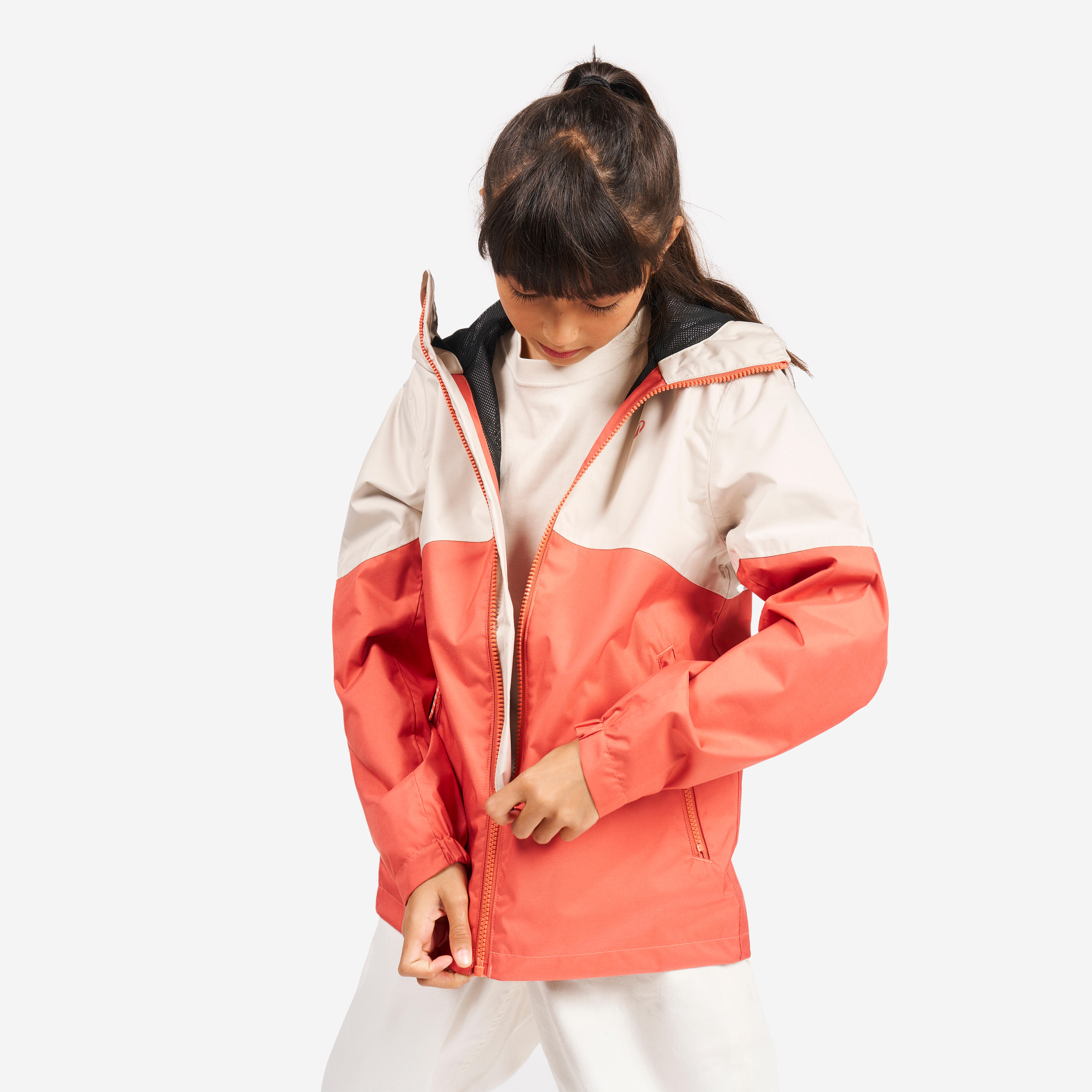 Kids’ Sailing Waterproof Jacket, 100 - TRIBORD