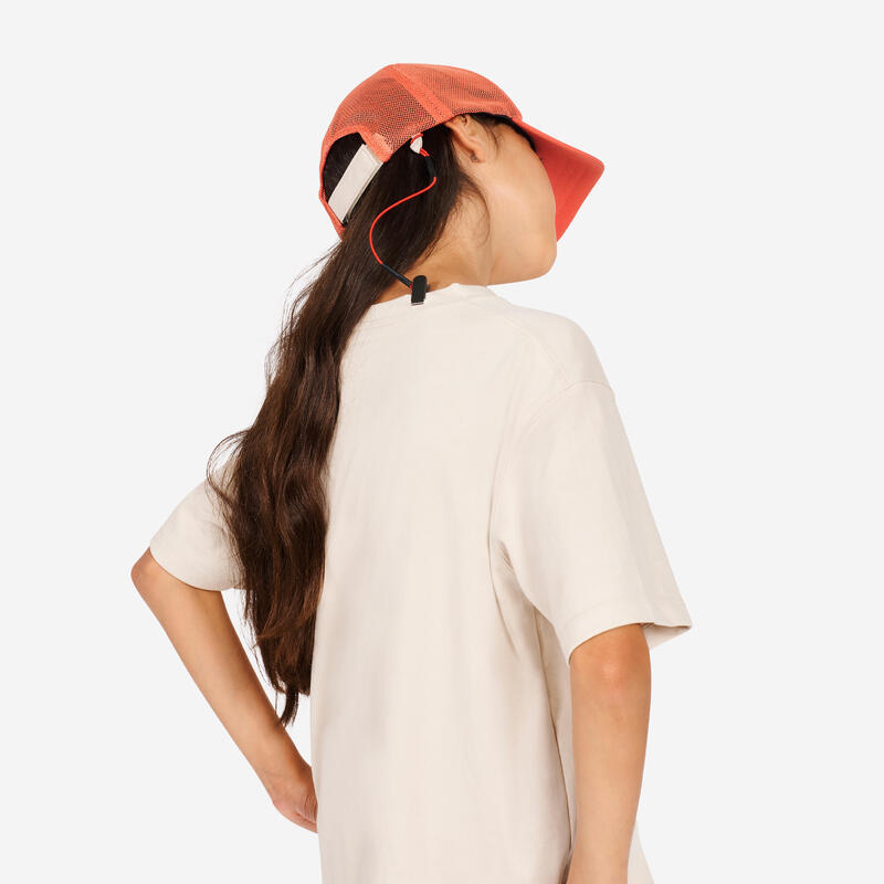 Casquette de voile Enfant - Sailing 500 beige brique
