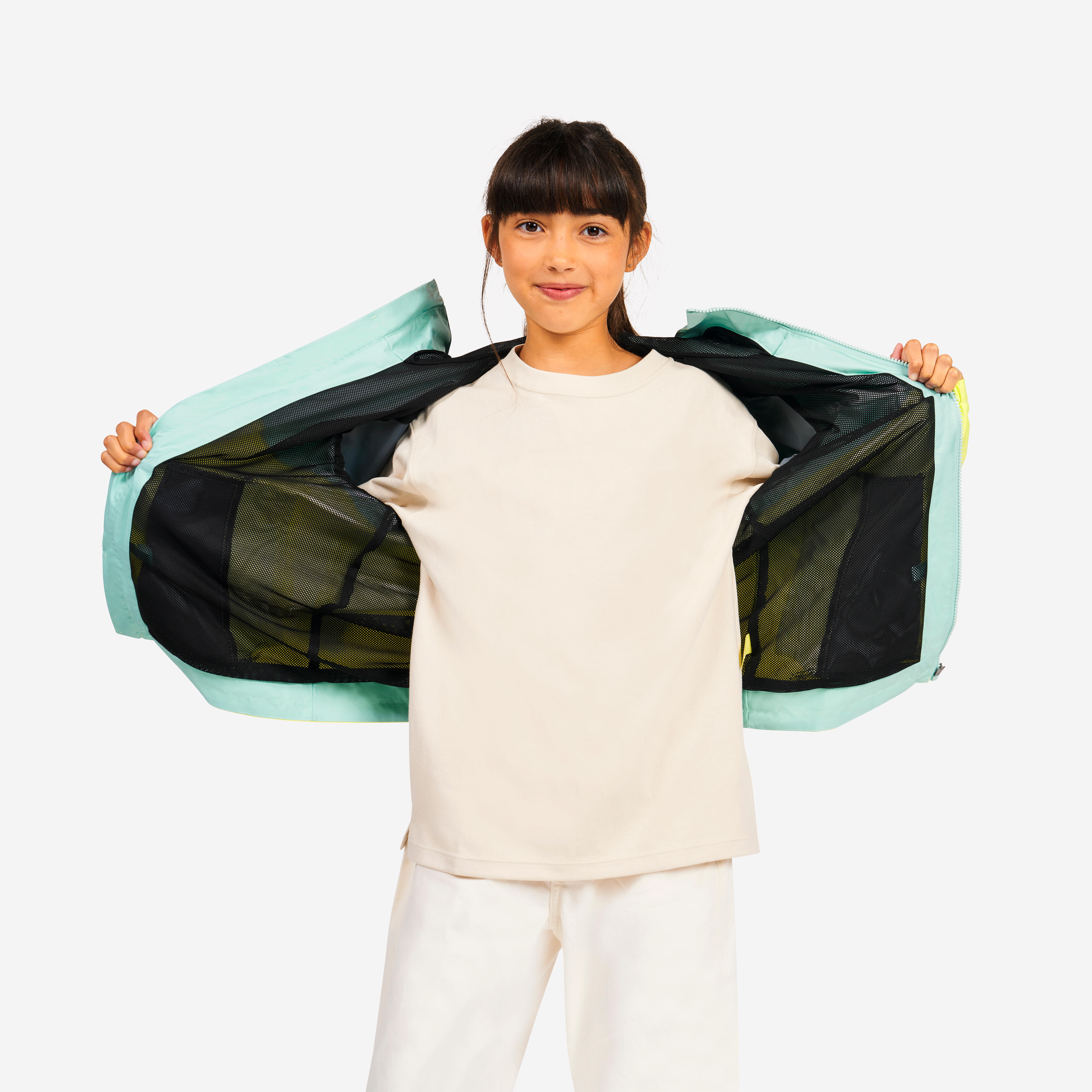 Kids’ Waterproof Sailing Jacket – 100 - TRIBORD