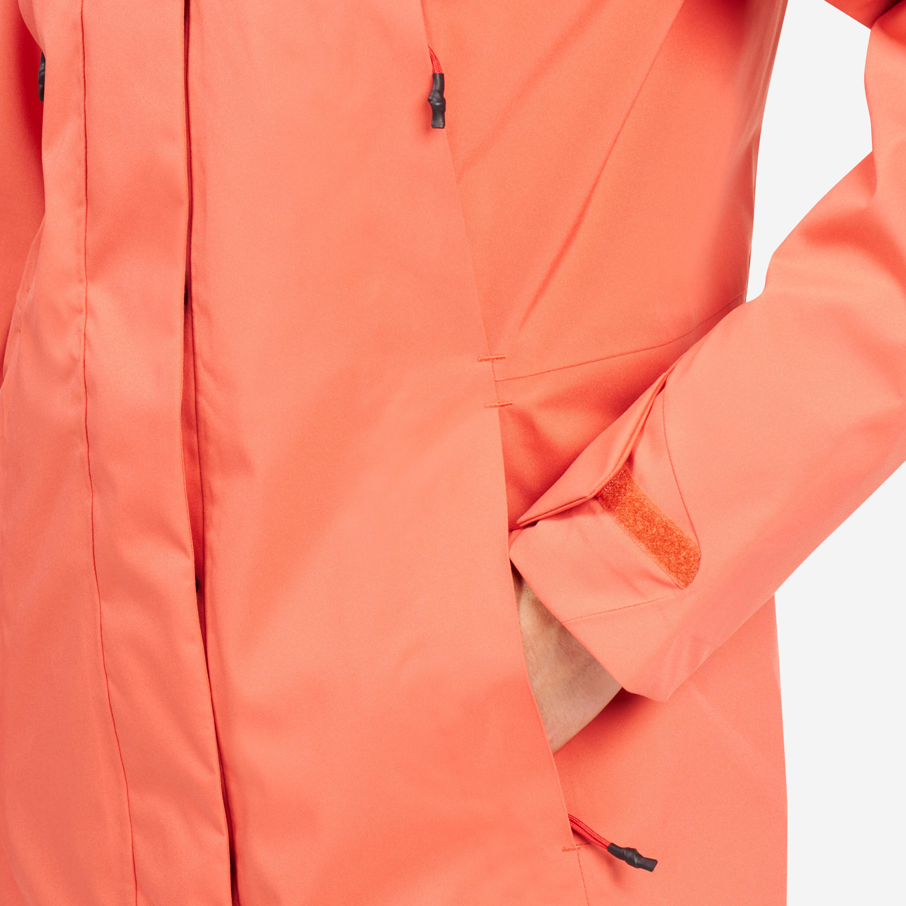 Parker Segeln Damen lang wasserdicht Sailing 500 rostrot 5/12