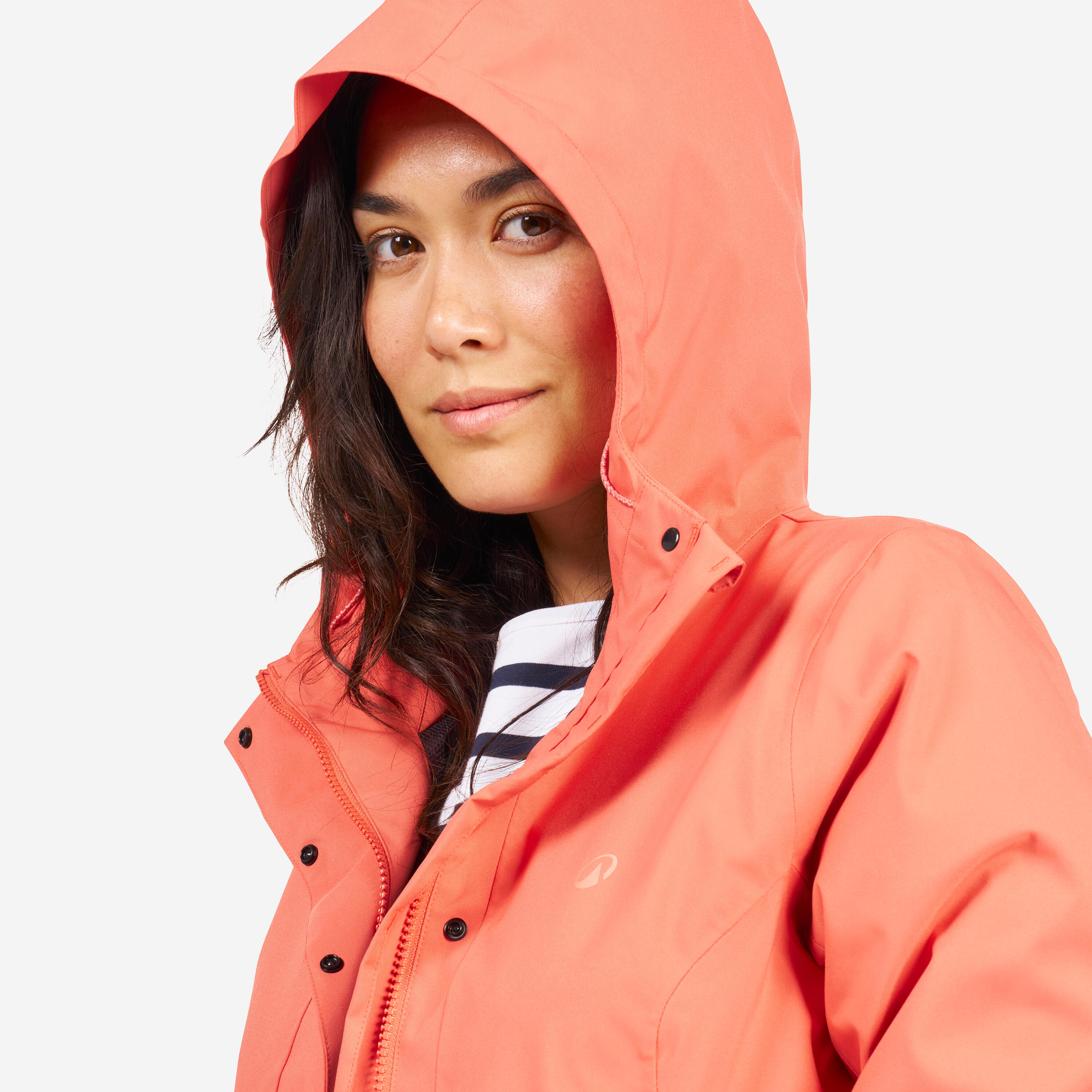 Parker Segeln Damen lang wasserdicht Sailing 500 rostrot 11/12