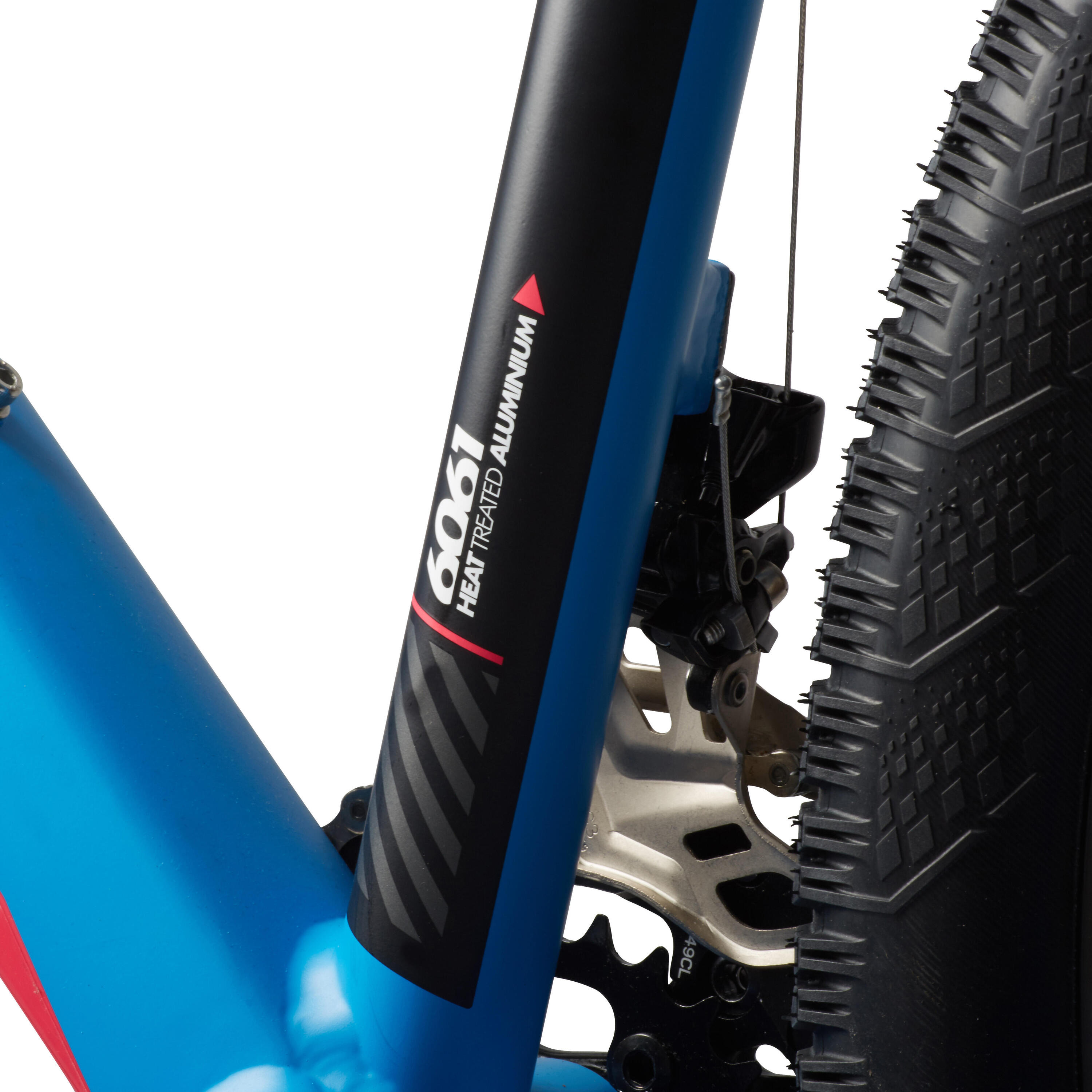 MOUNTAINBIKE BTWIN RAFAL 720 27.5" BLAUW/ZWART/ROZE 9/23
