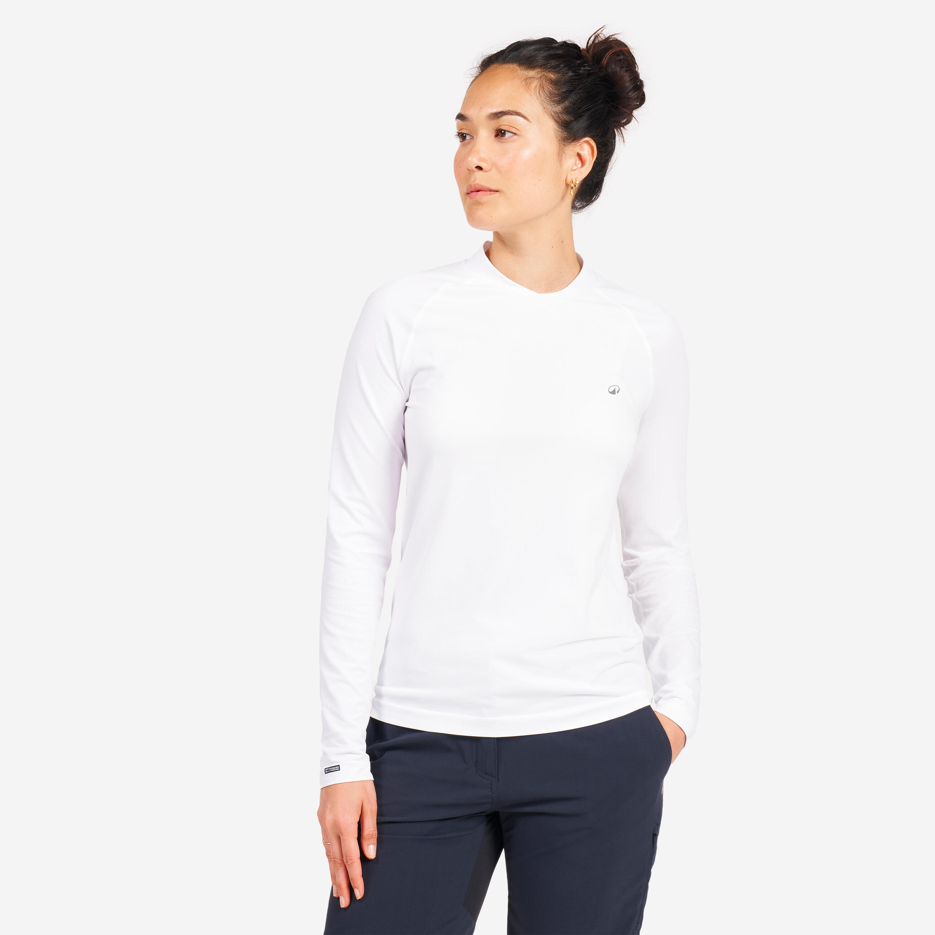 Samarreta Sailing 500 Dona Blanc Màniga Llarga Anti UV 2/11