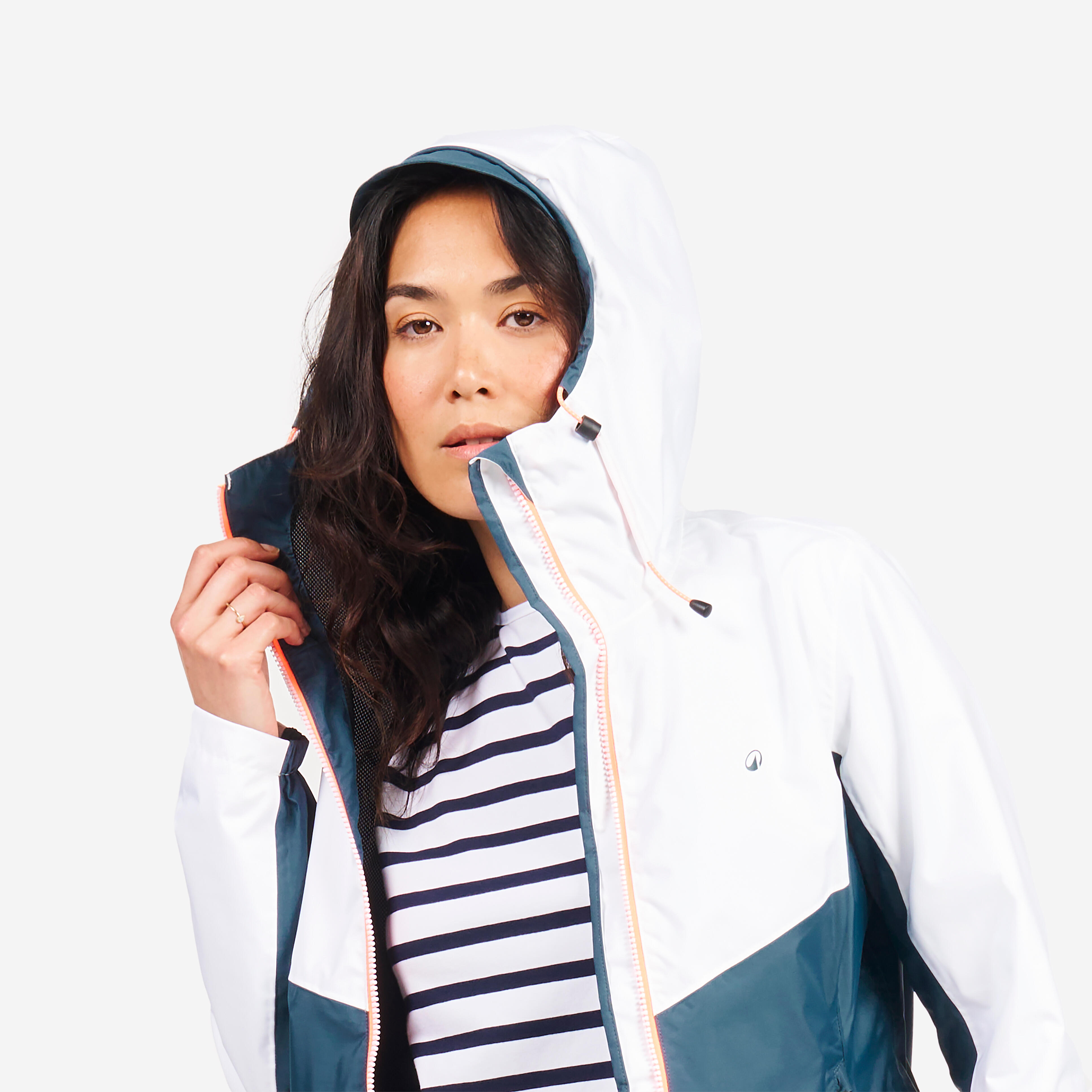 Manteau de voile imperméable et coupe-vent femme – 100 - TRIBORD