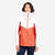 Veste de voile imperméable Femme - Sailing 100 blanc orange